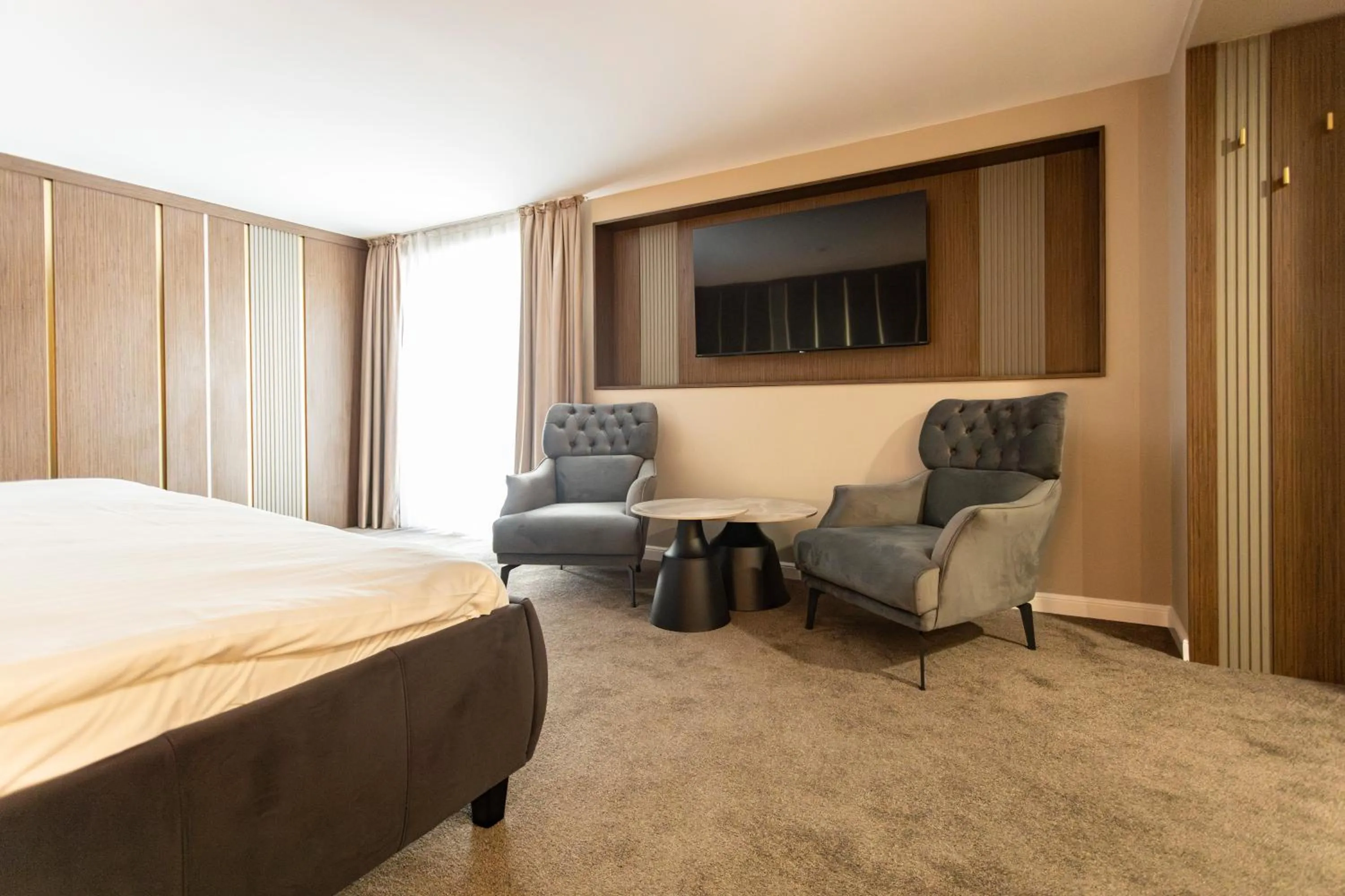 Bed in Ganzo Boutique Hotel