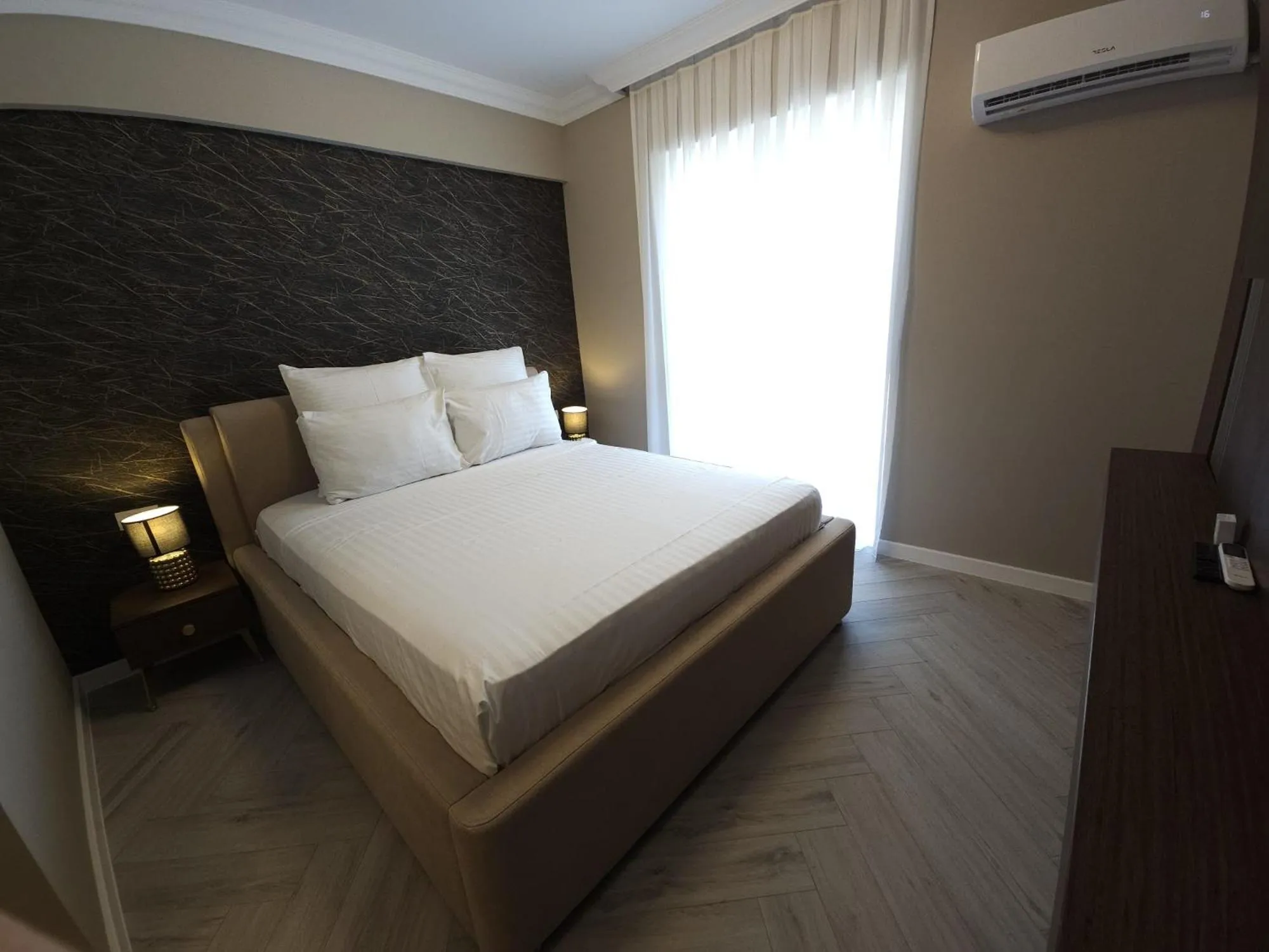 Bed in Ganzo Boutique Hotel