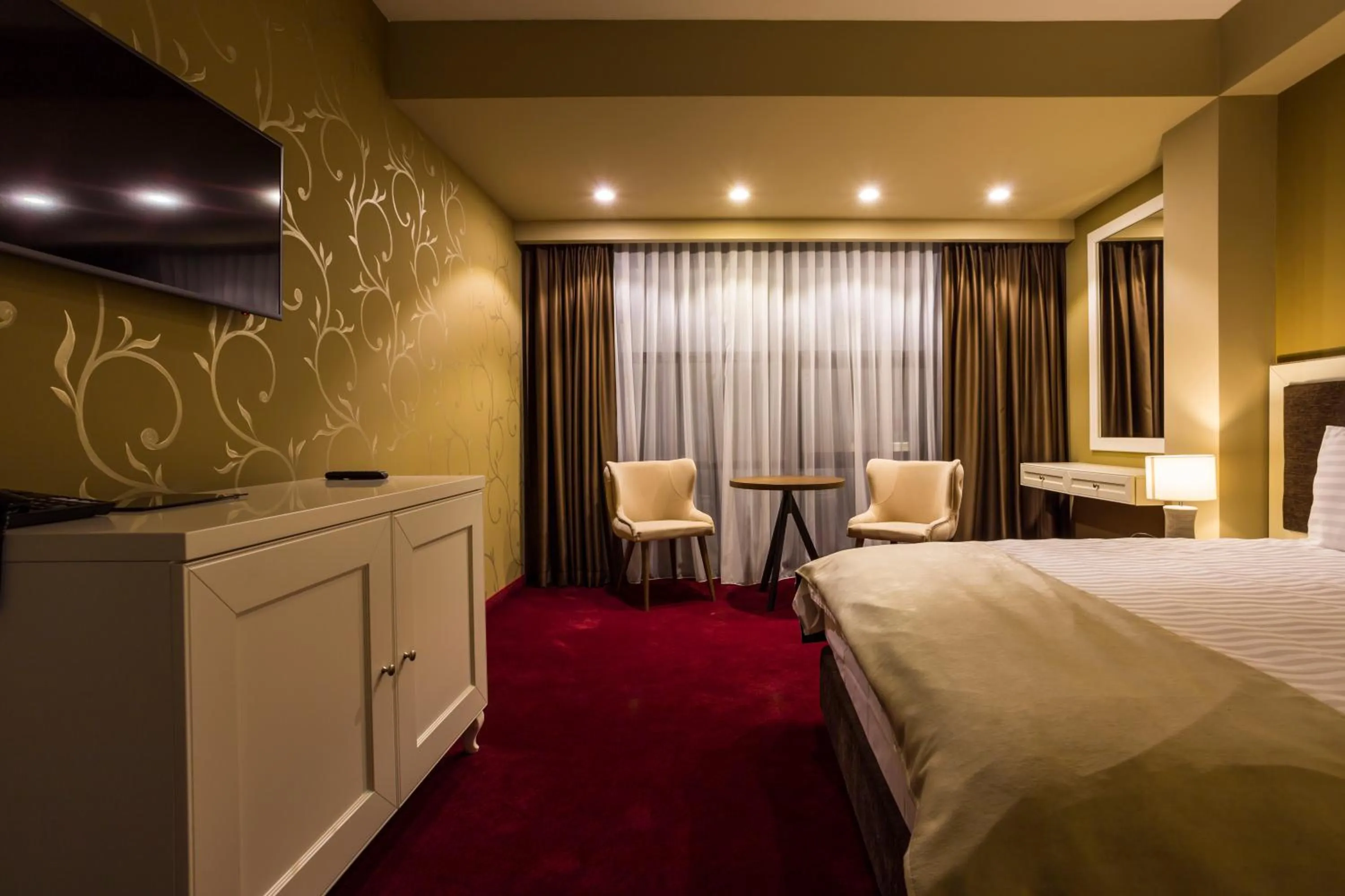 Bed in Ganzo Boutique Hotel