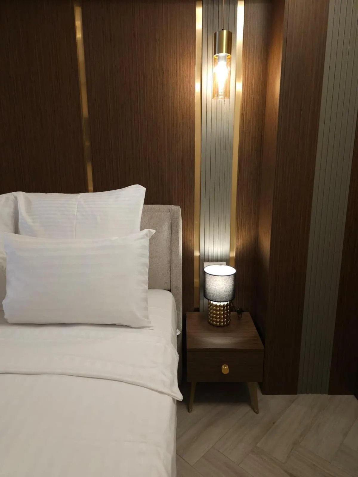 Bed in Ganzo Boutique Hotel