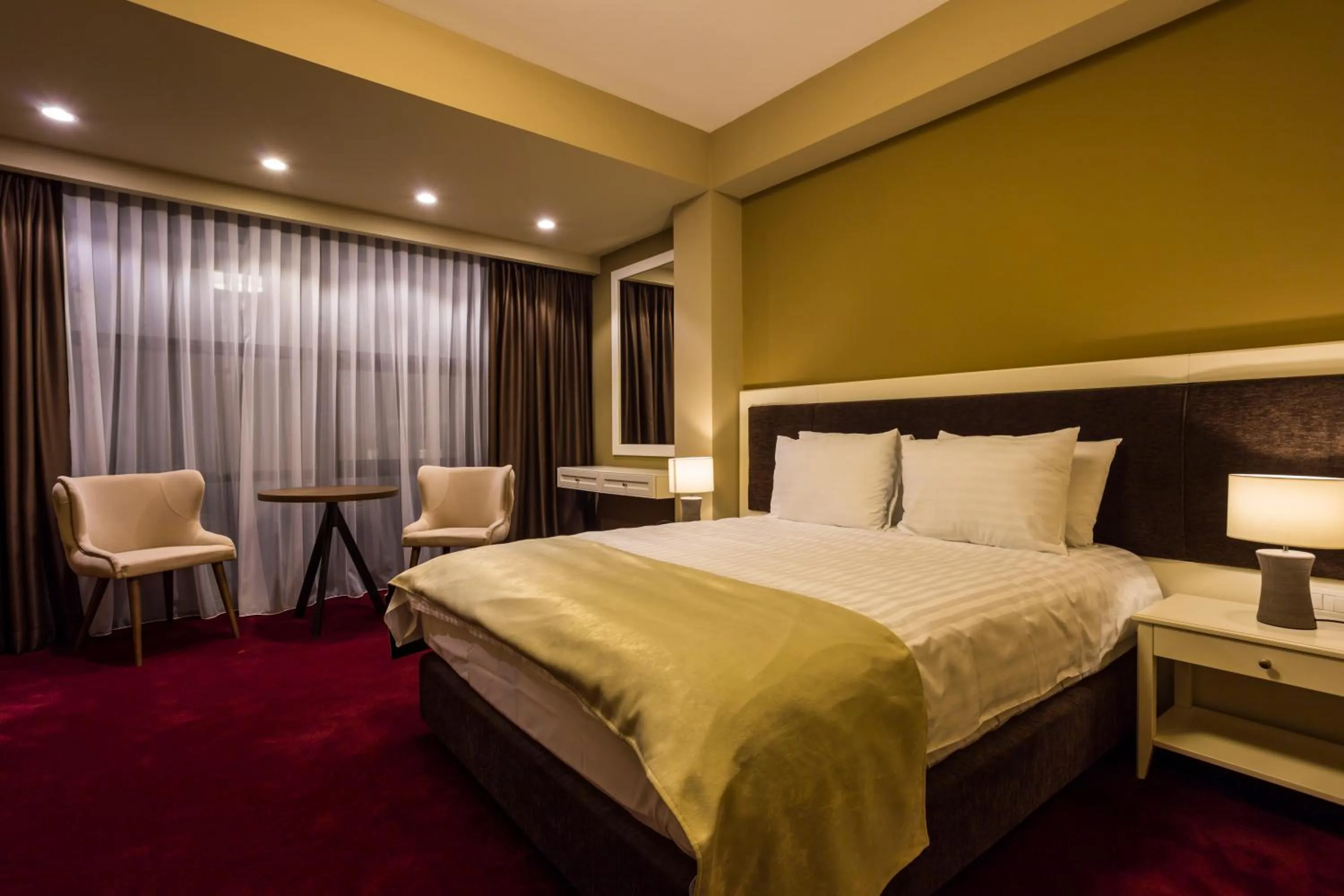 Bed in Ganzo Boutique Hotel