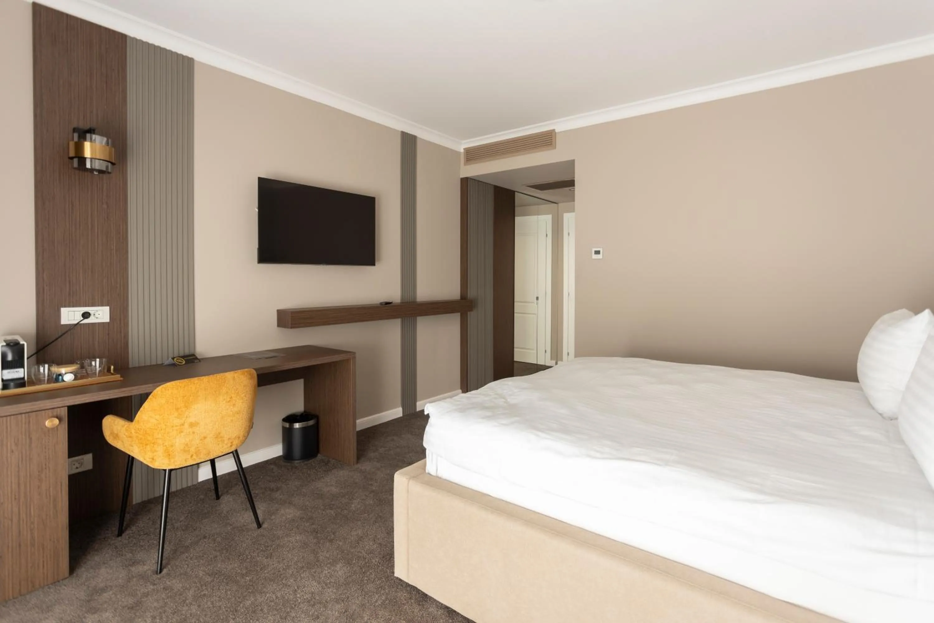 Bed in Ganzo Boutique Hotel