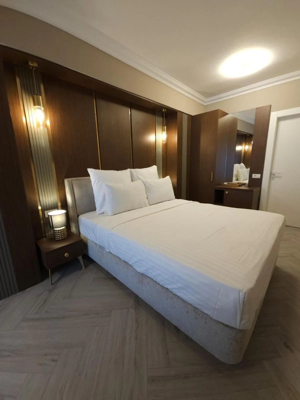 Bed in Ganzo Boutique Hotel