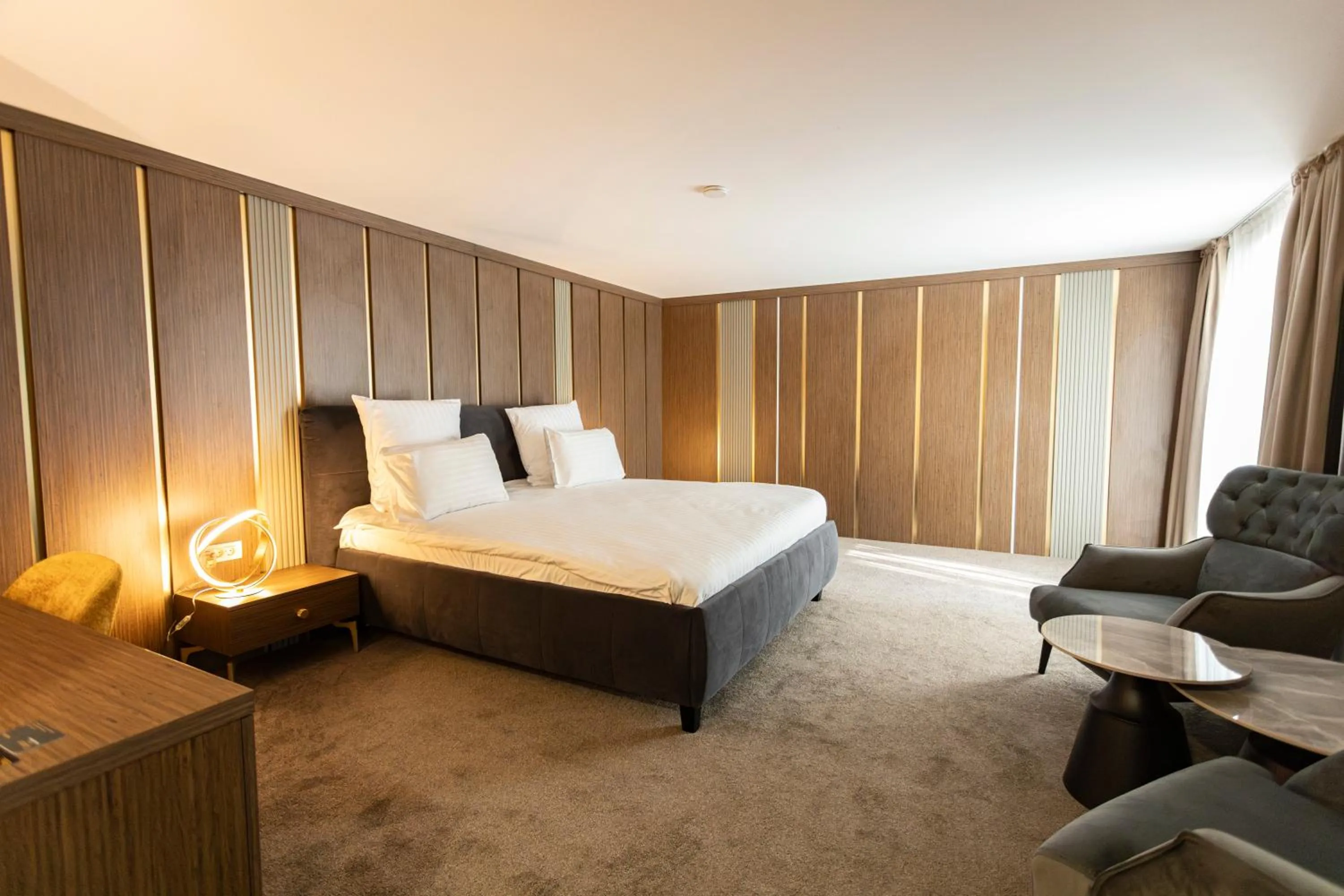 Bed in Ganzo Boutique Hotel