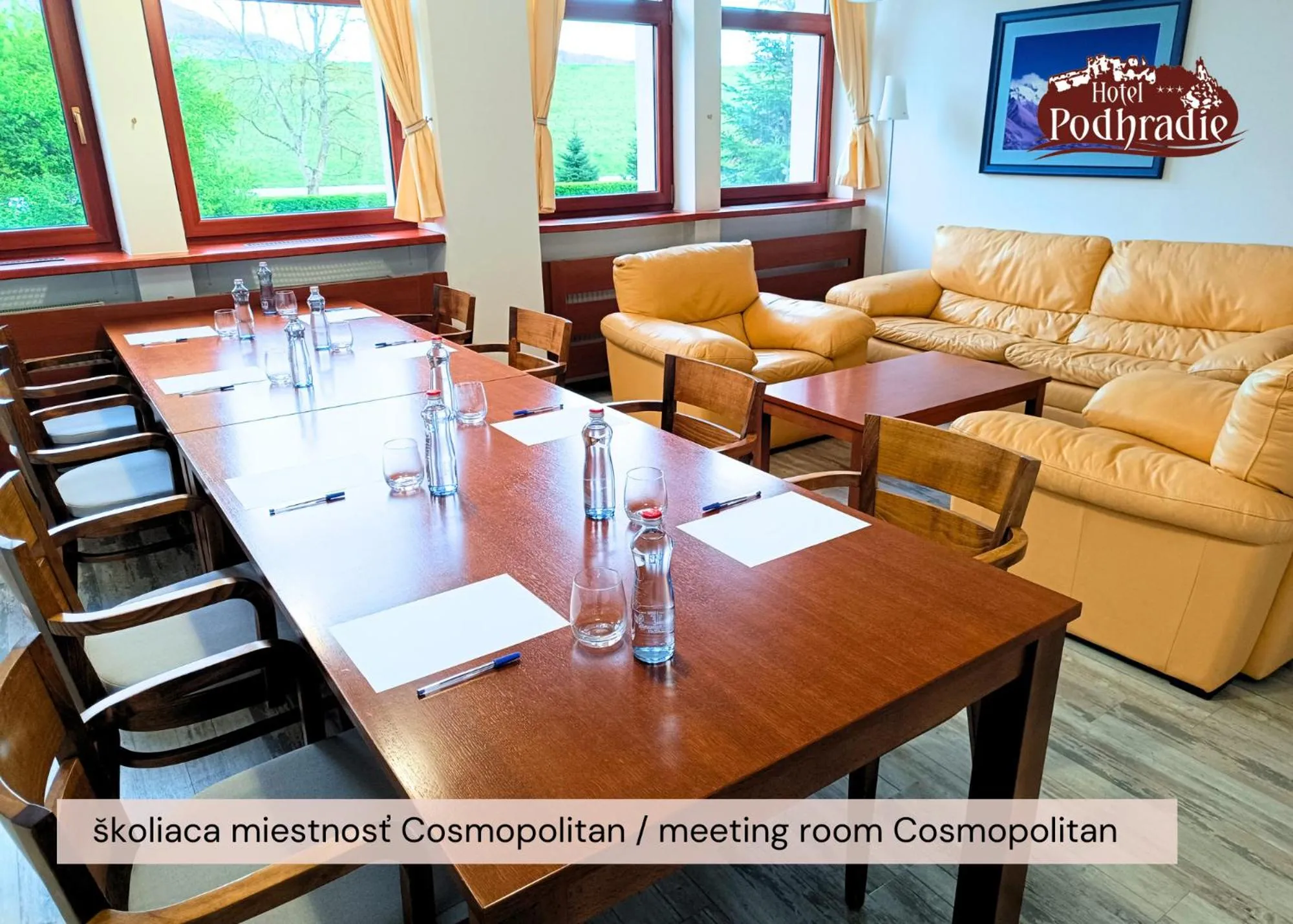 Business facilities in Hotel Podhradie