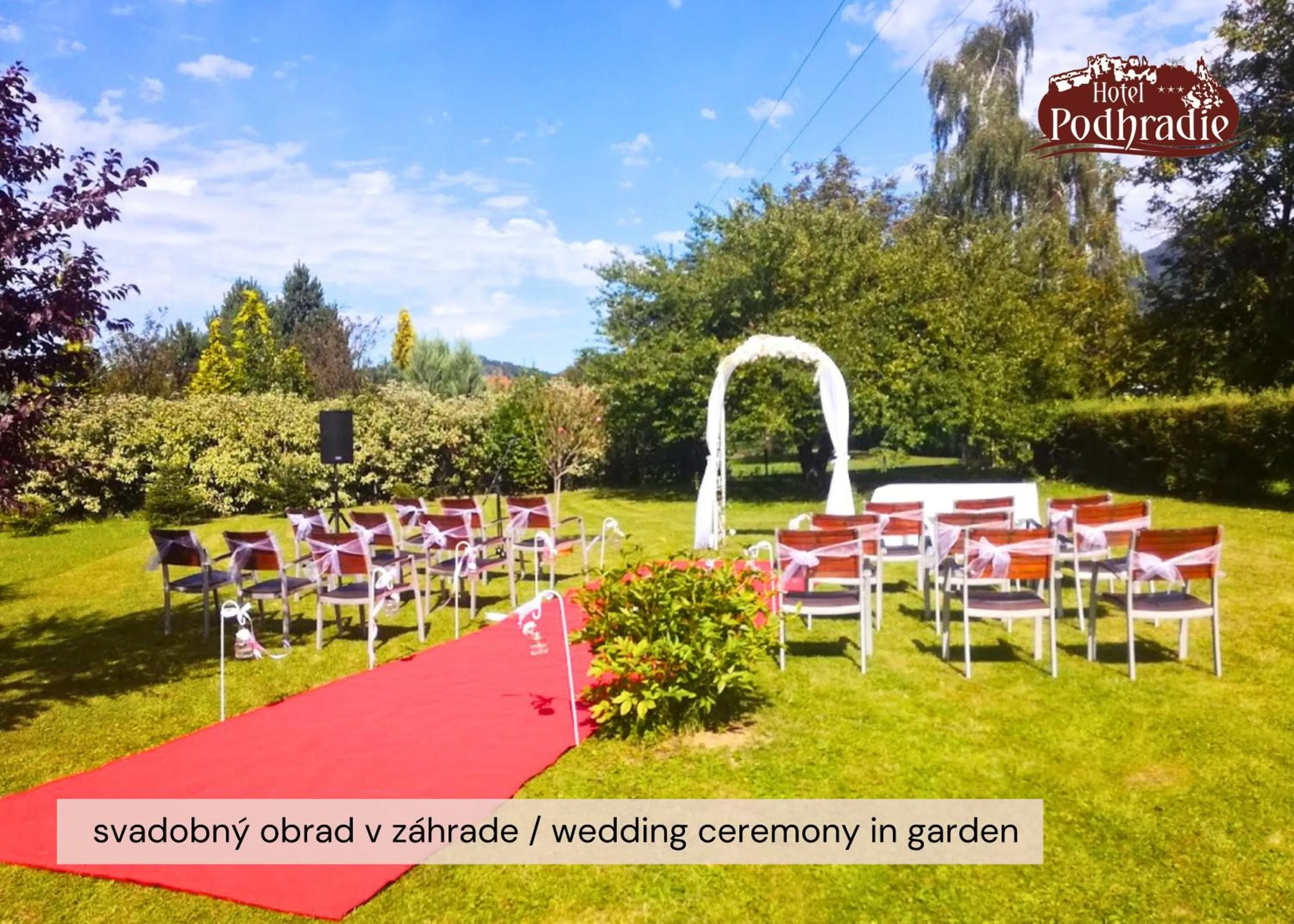 wedding in Hotel Podhradie