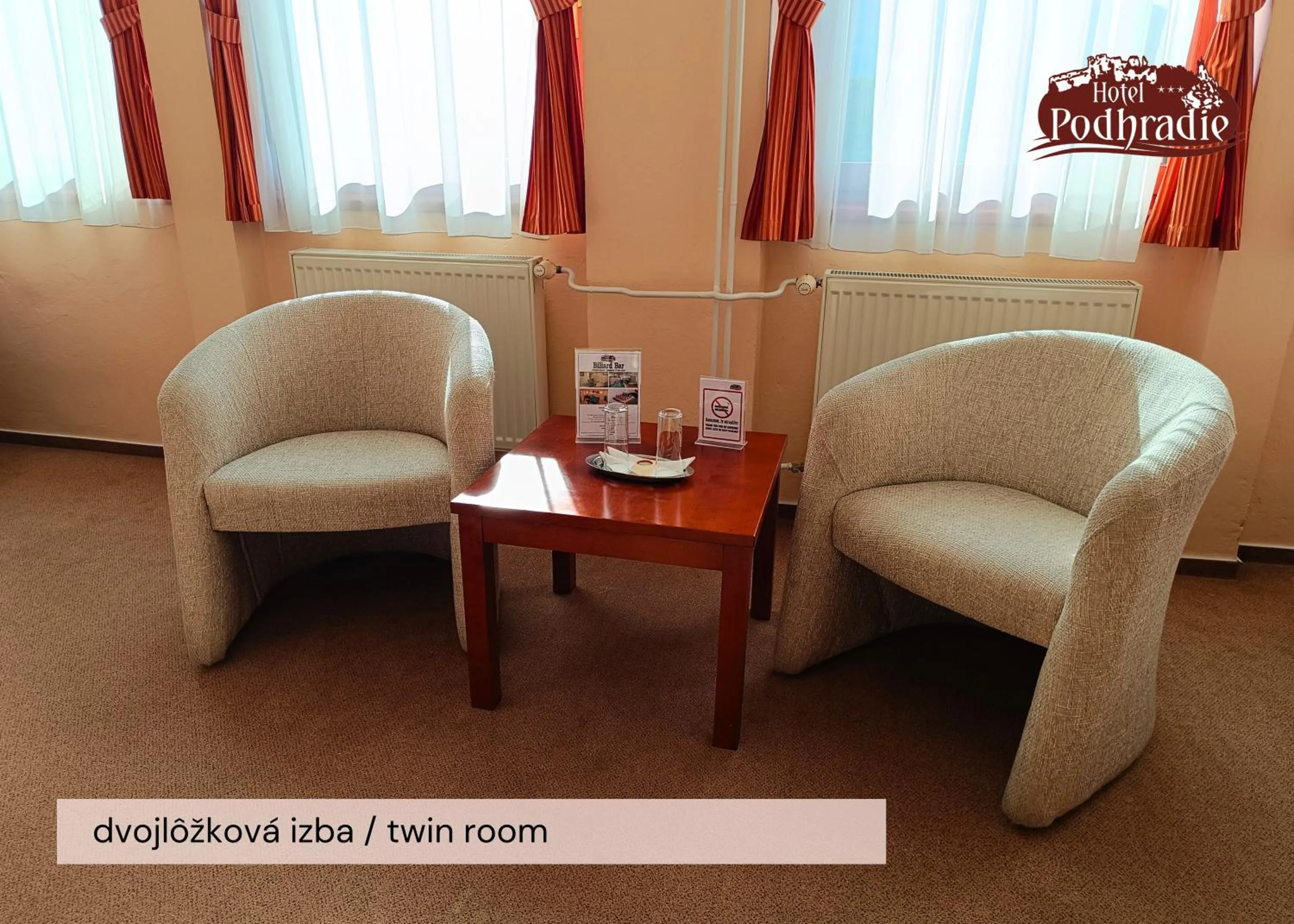 furniture in Hotel Podhradie
