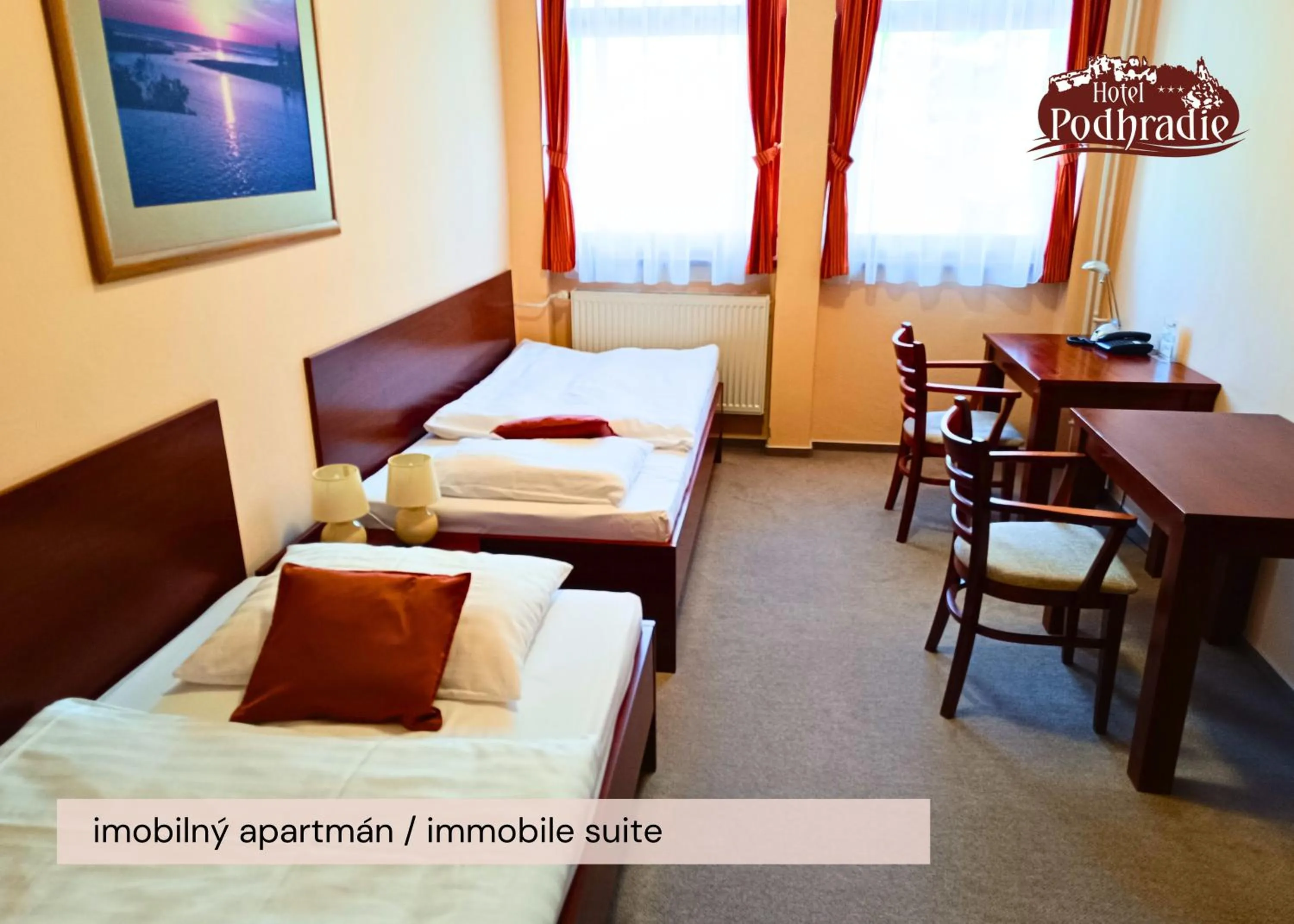 Bed in Hotel Podhradie