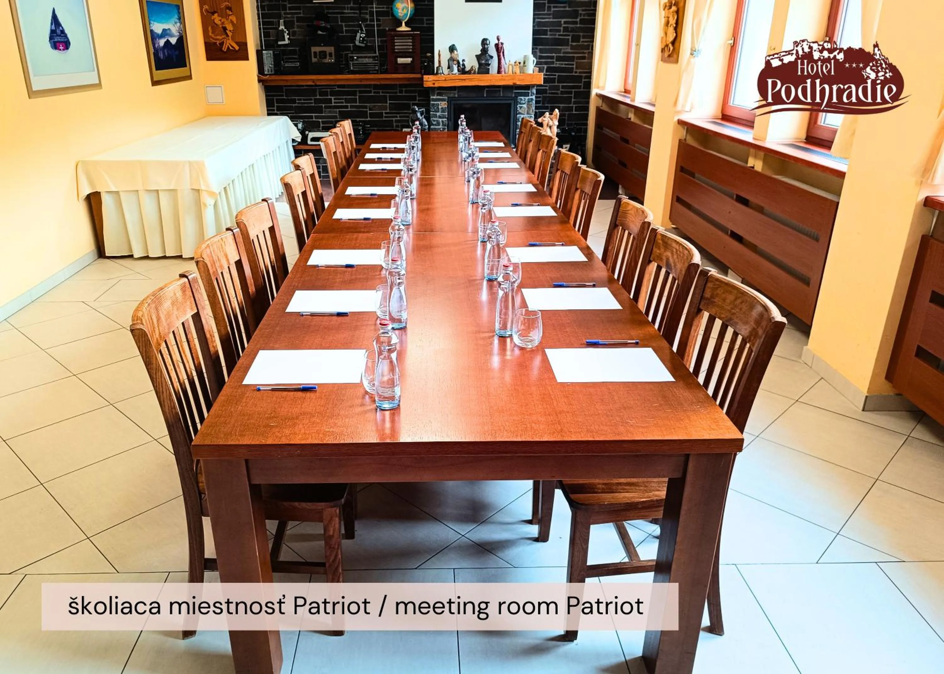 Business facilities in Hotel Podhradie