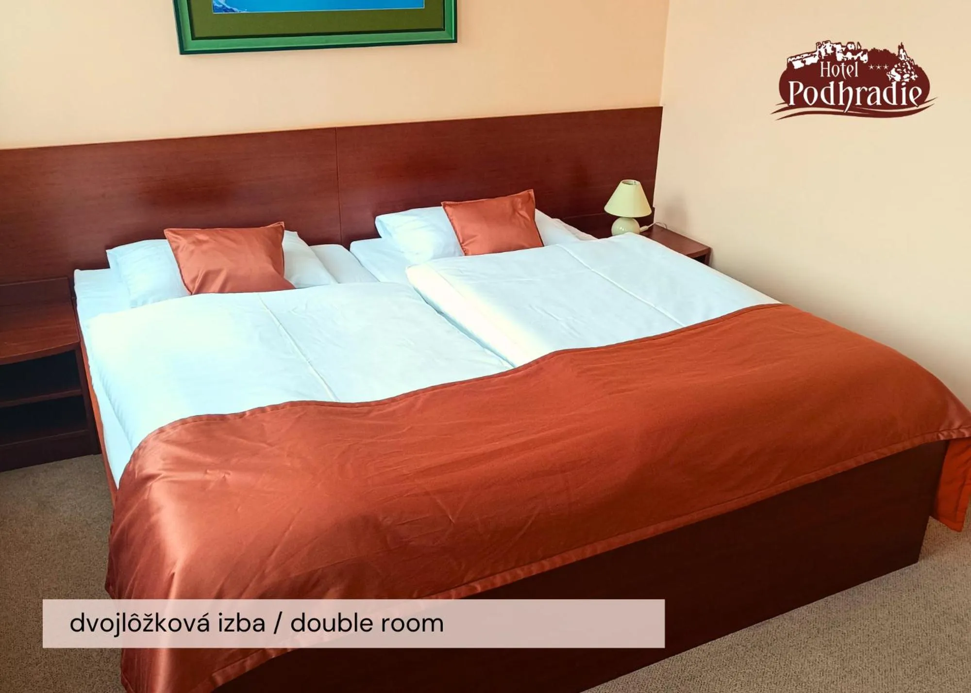 Bed in Hotel Podhradie