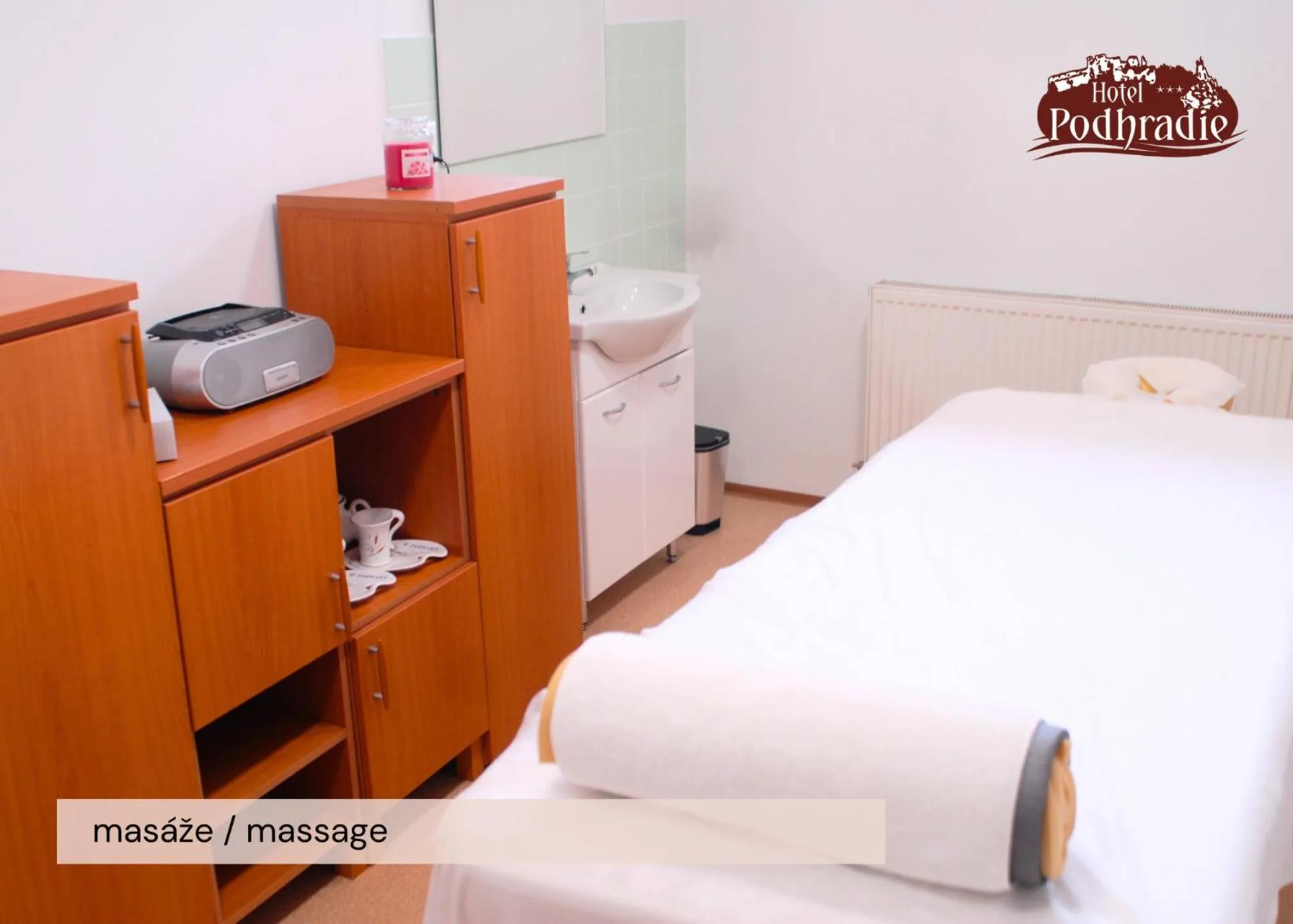 Bed in Hotel Podhradie