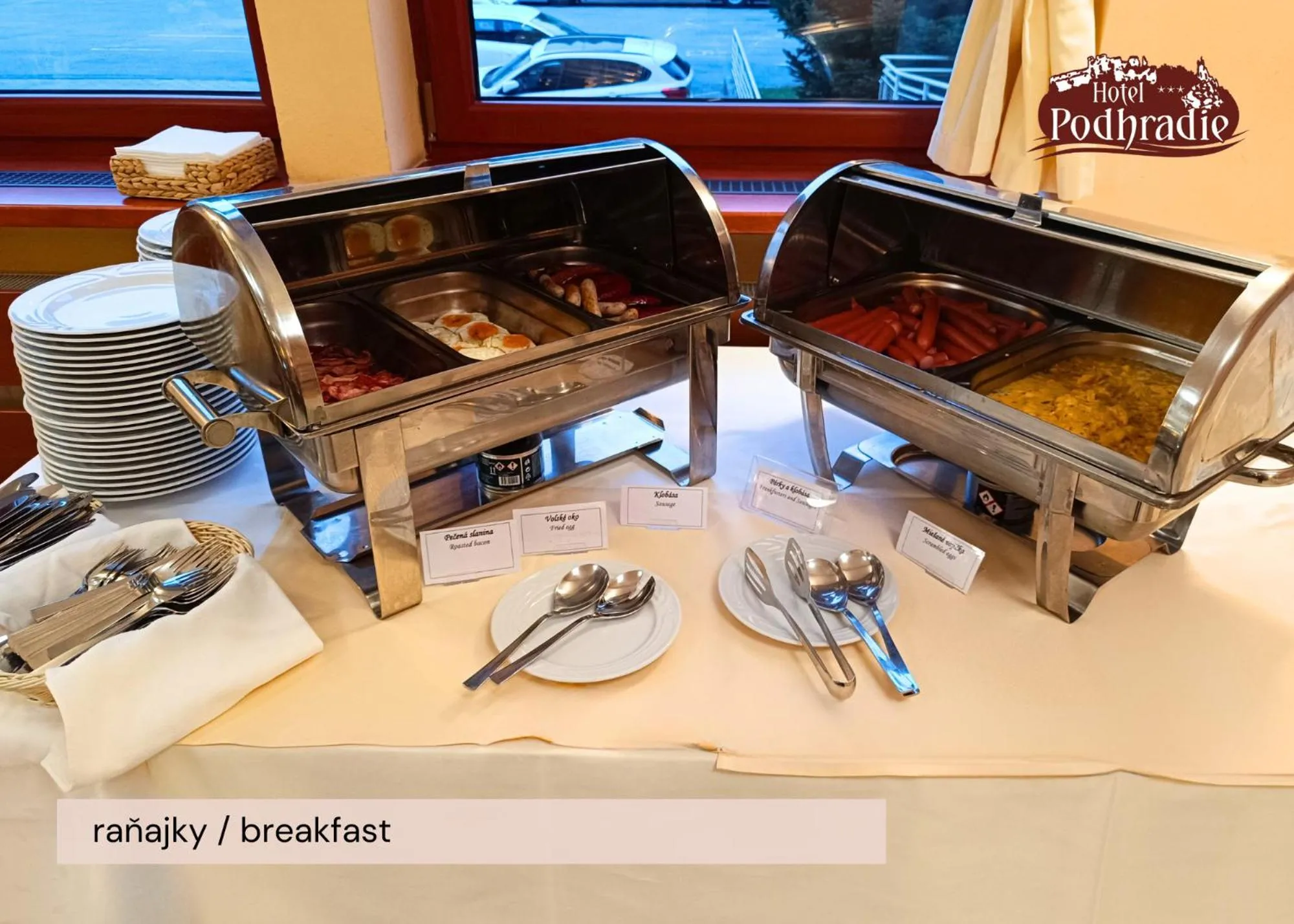 Food and drinks in Hotel Podhradie