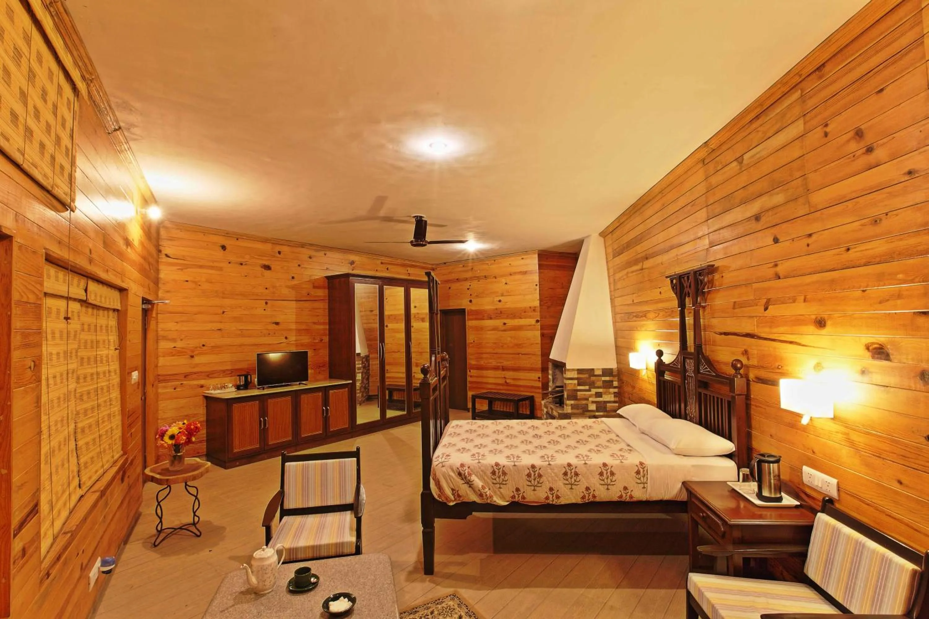 Bed in Cedar Lodge By Aahma