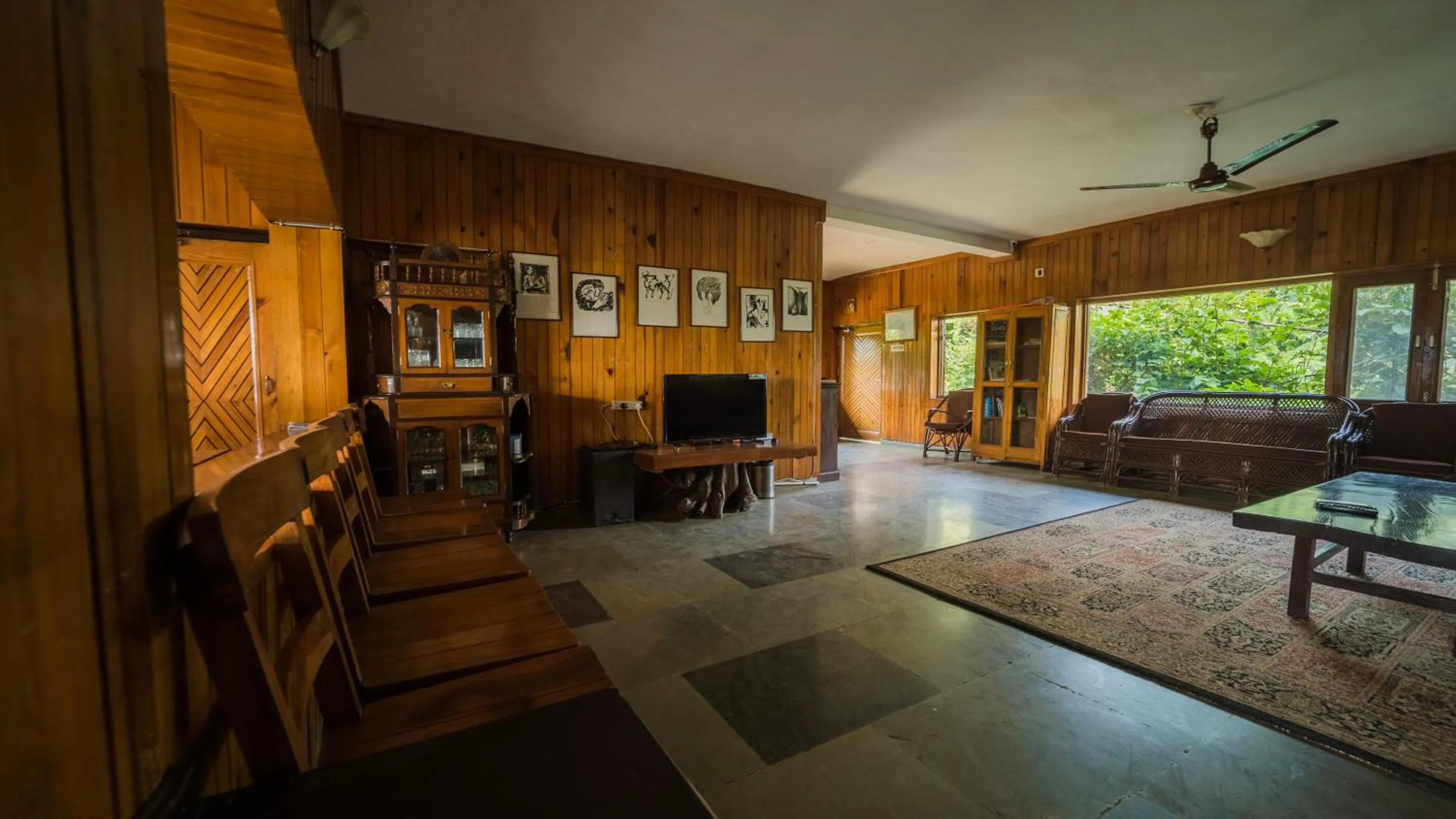 Seating area in Cedar Lodge By Aahma