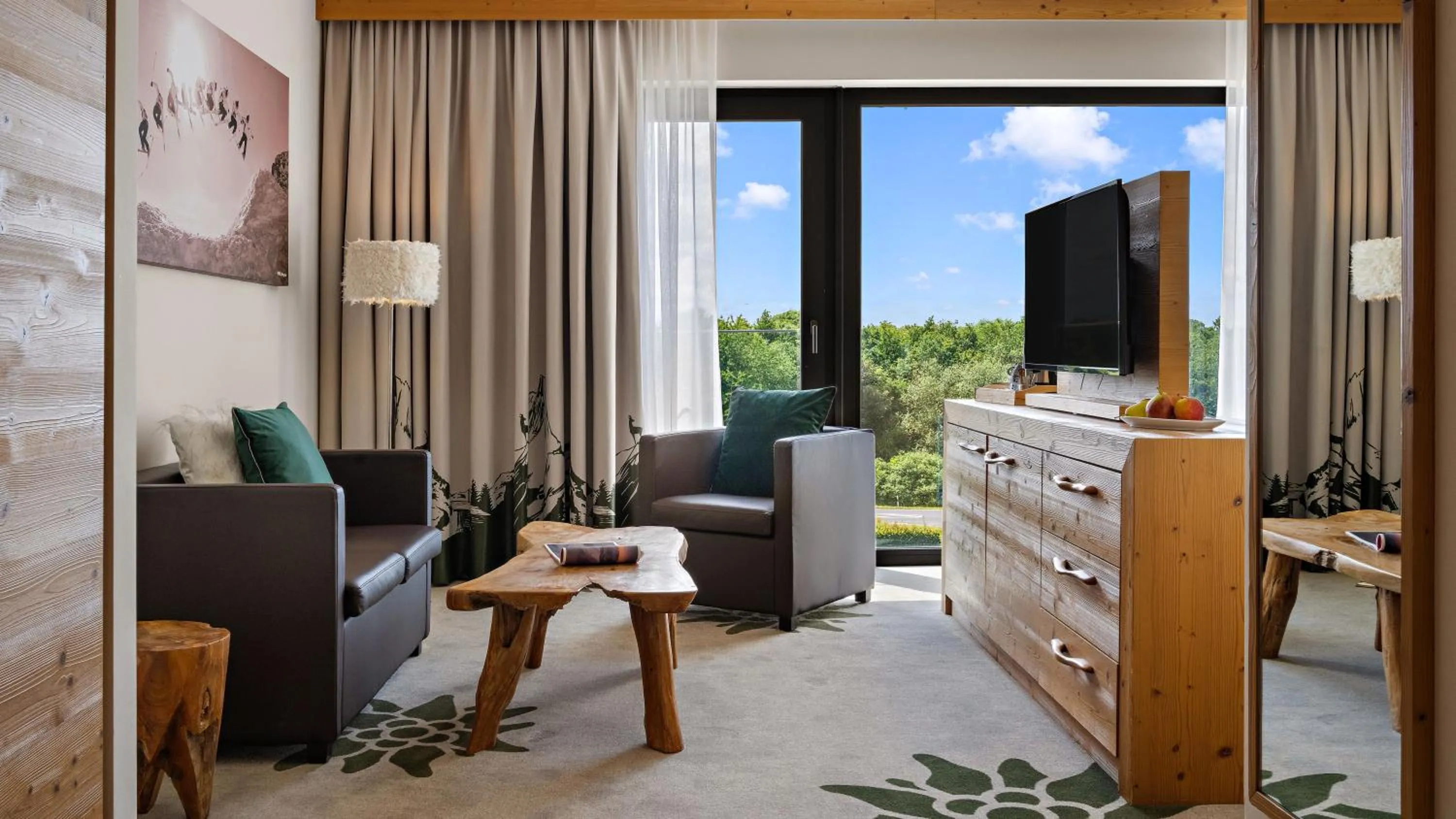 Seating area in Hotel Fire & Ice Düsseldorf/Neuss