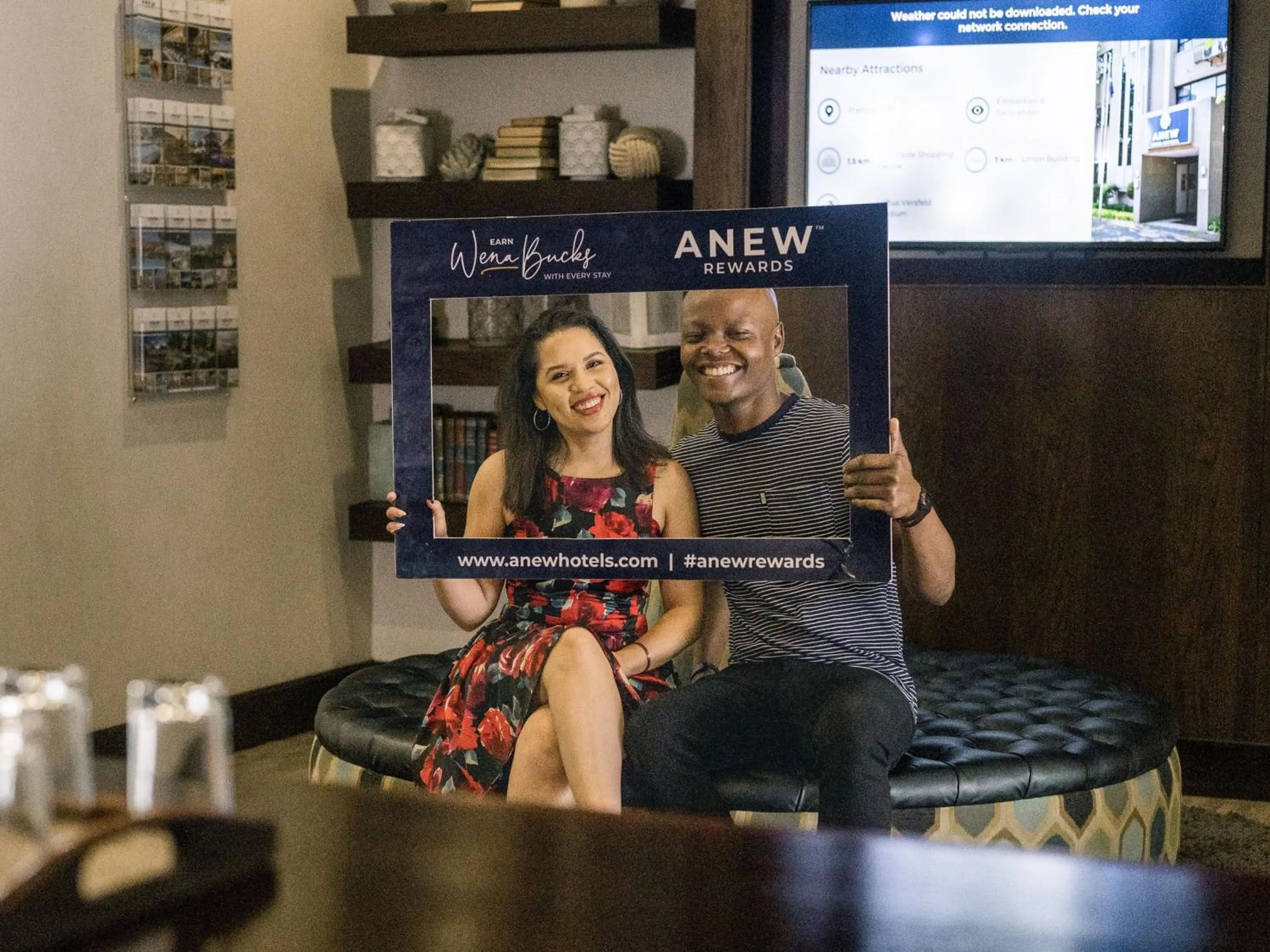 Lobby or reception in ANEW Hotel Capital Pretoria