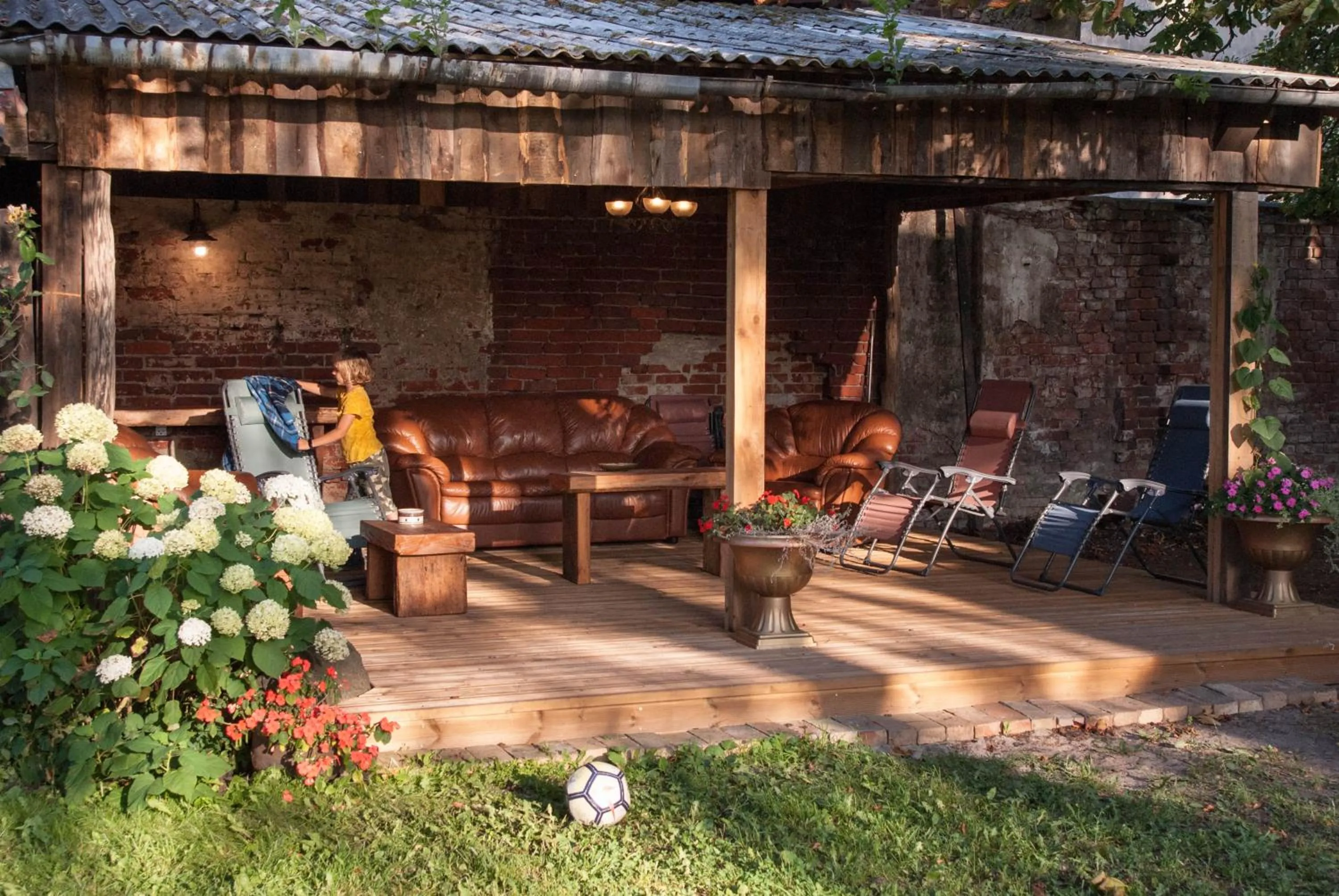 Patio in Ezera Maja
