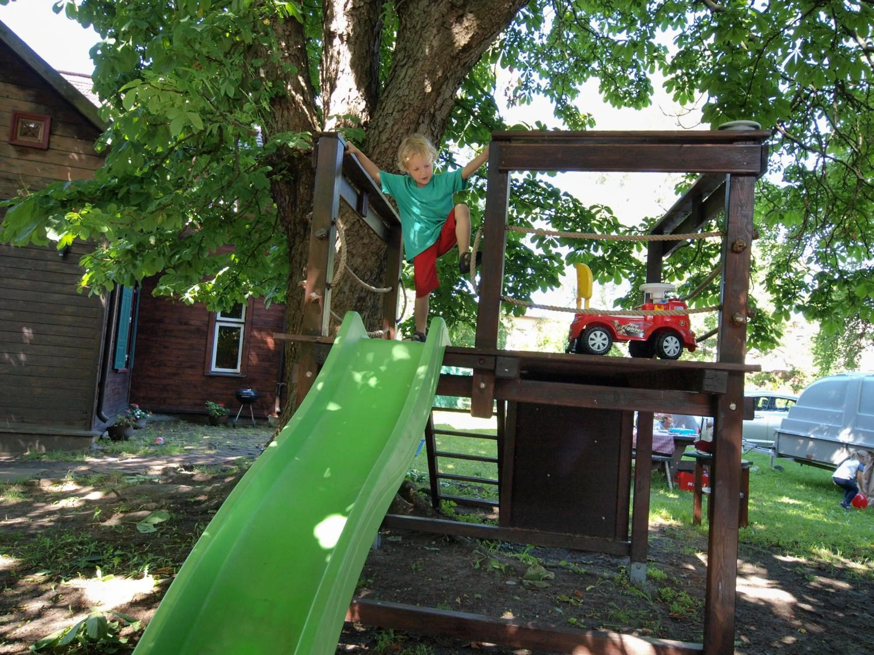 Children play ground in Ezera Maja