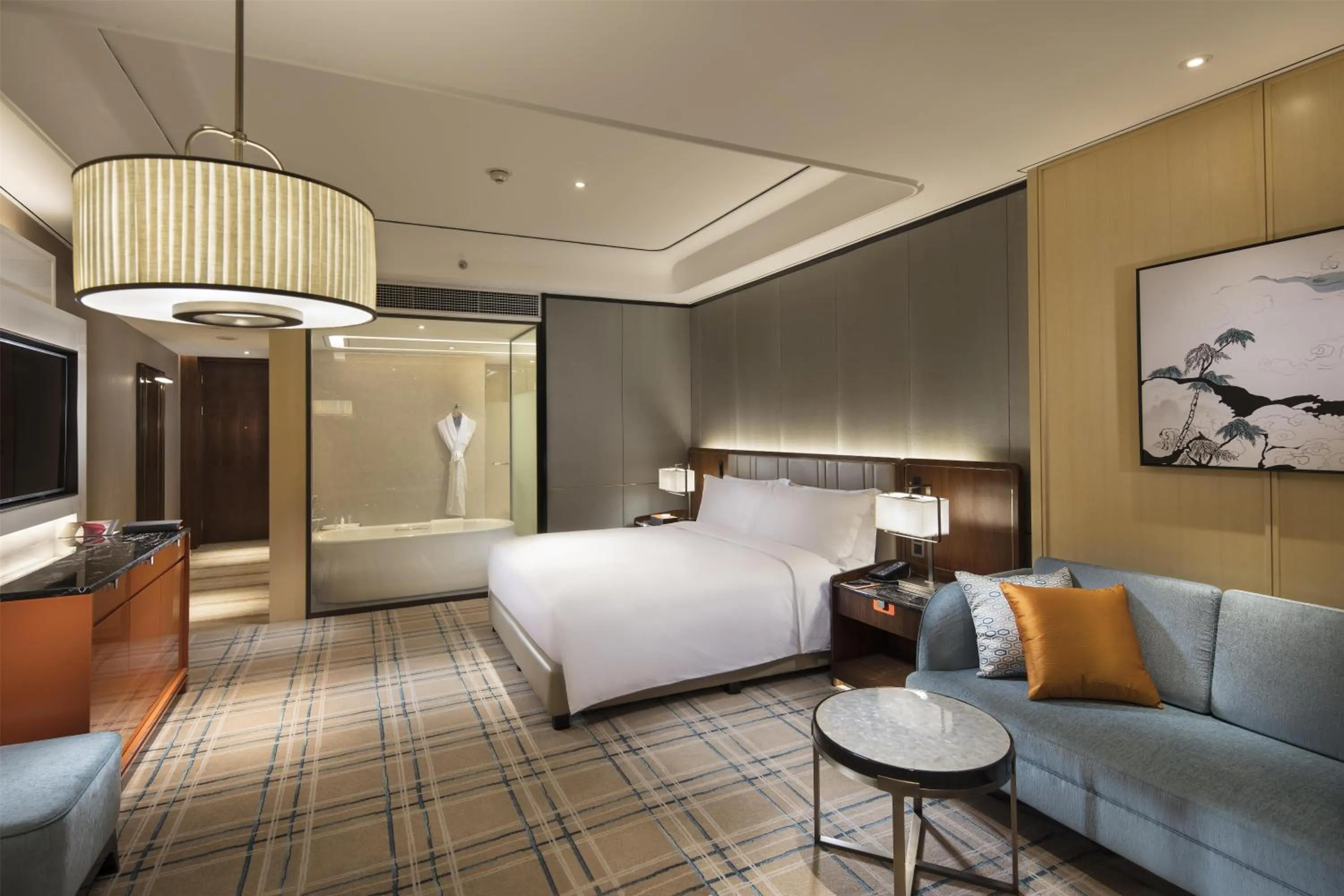 Bed in Hilton Fuzhou