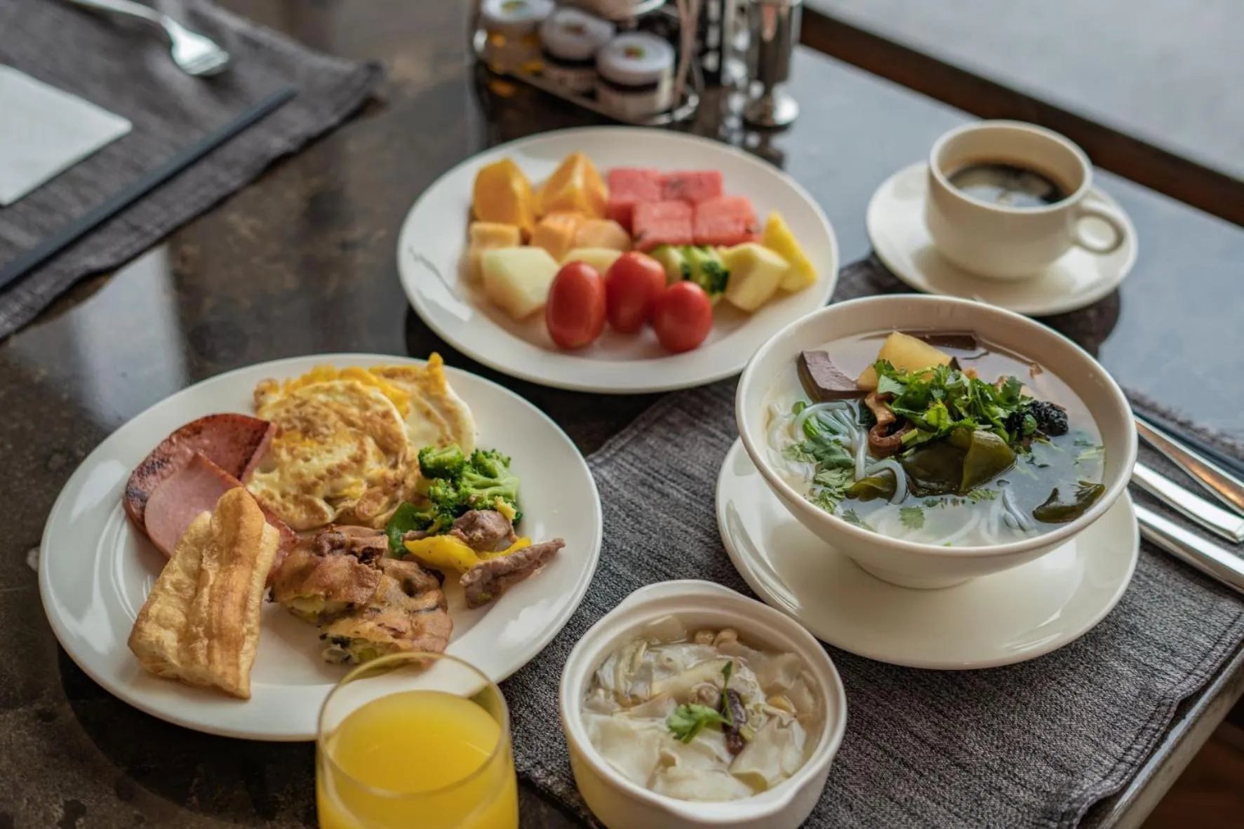 Breakfast in Hilton Fuzhou