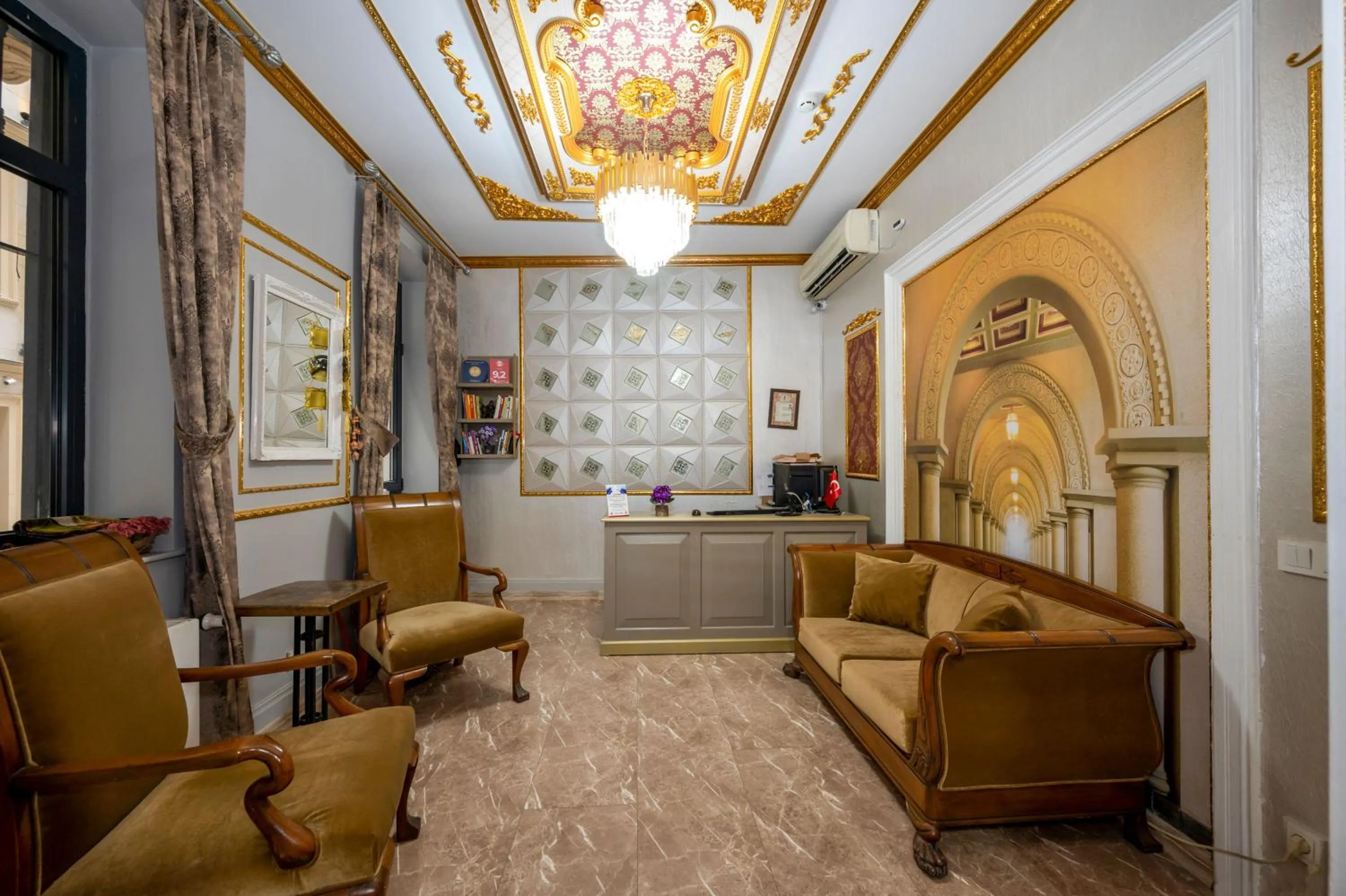 Seating area in Hotel Next2