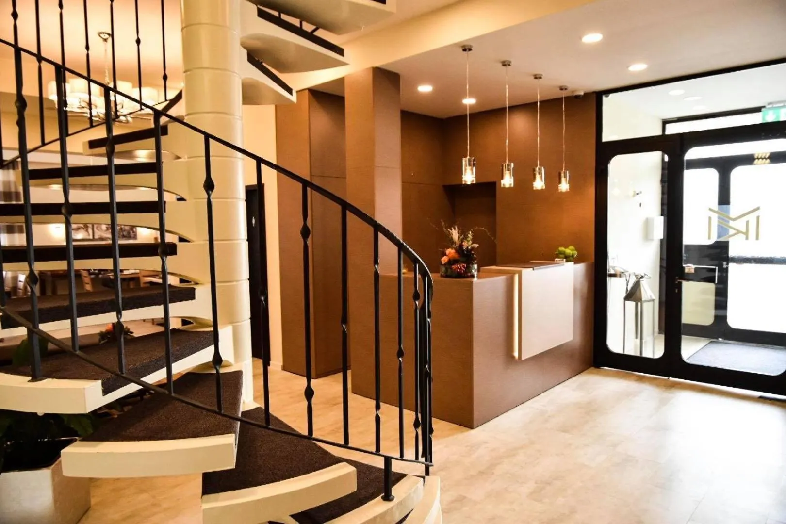 Decorative detail in Martins Klause Airport Messe Hotel - Self Check-In