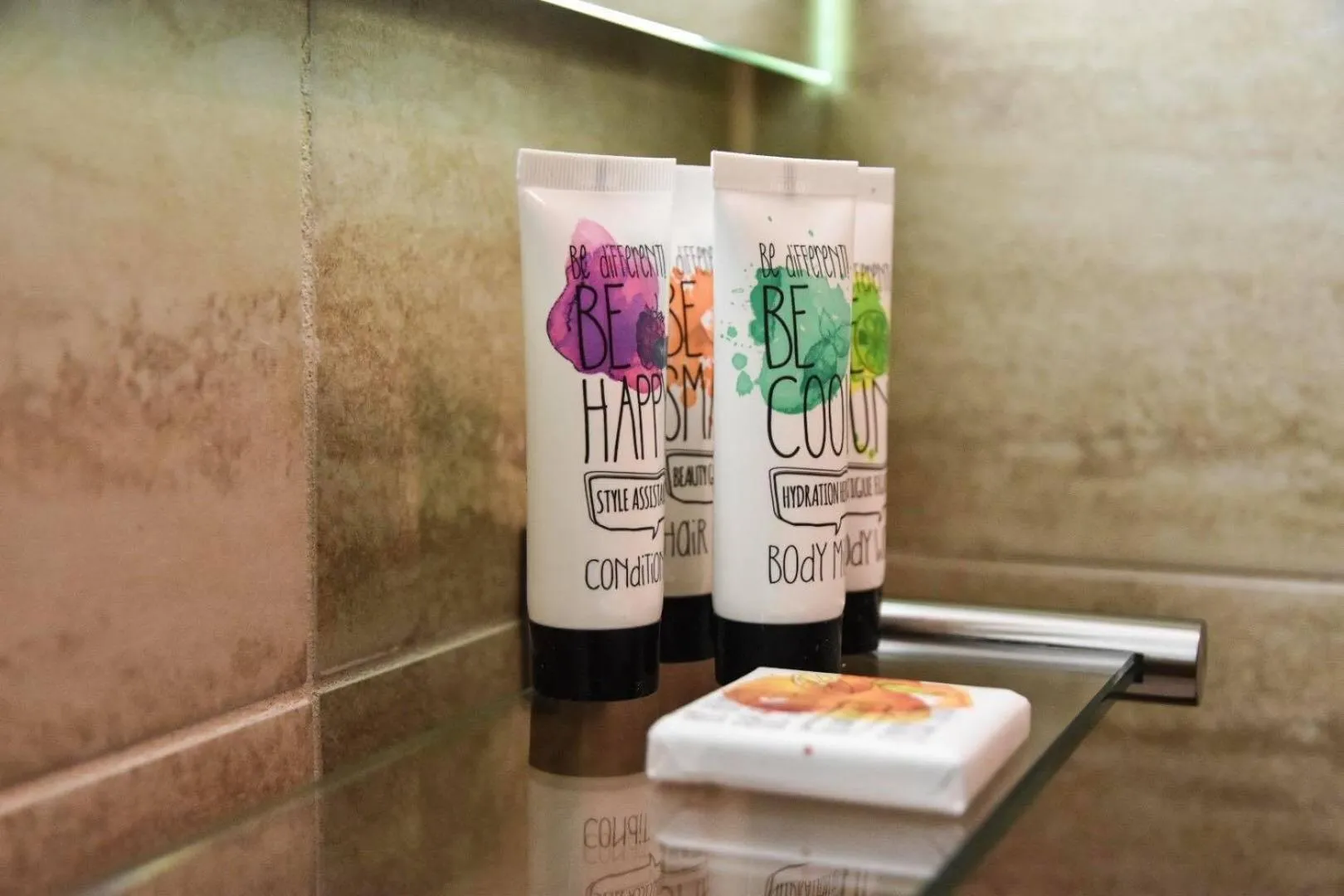 Bathroom in Martins Klause Airport Messe Hotel - Self Check-In