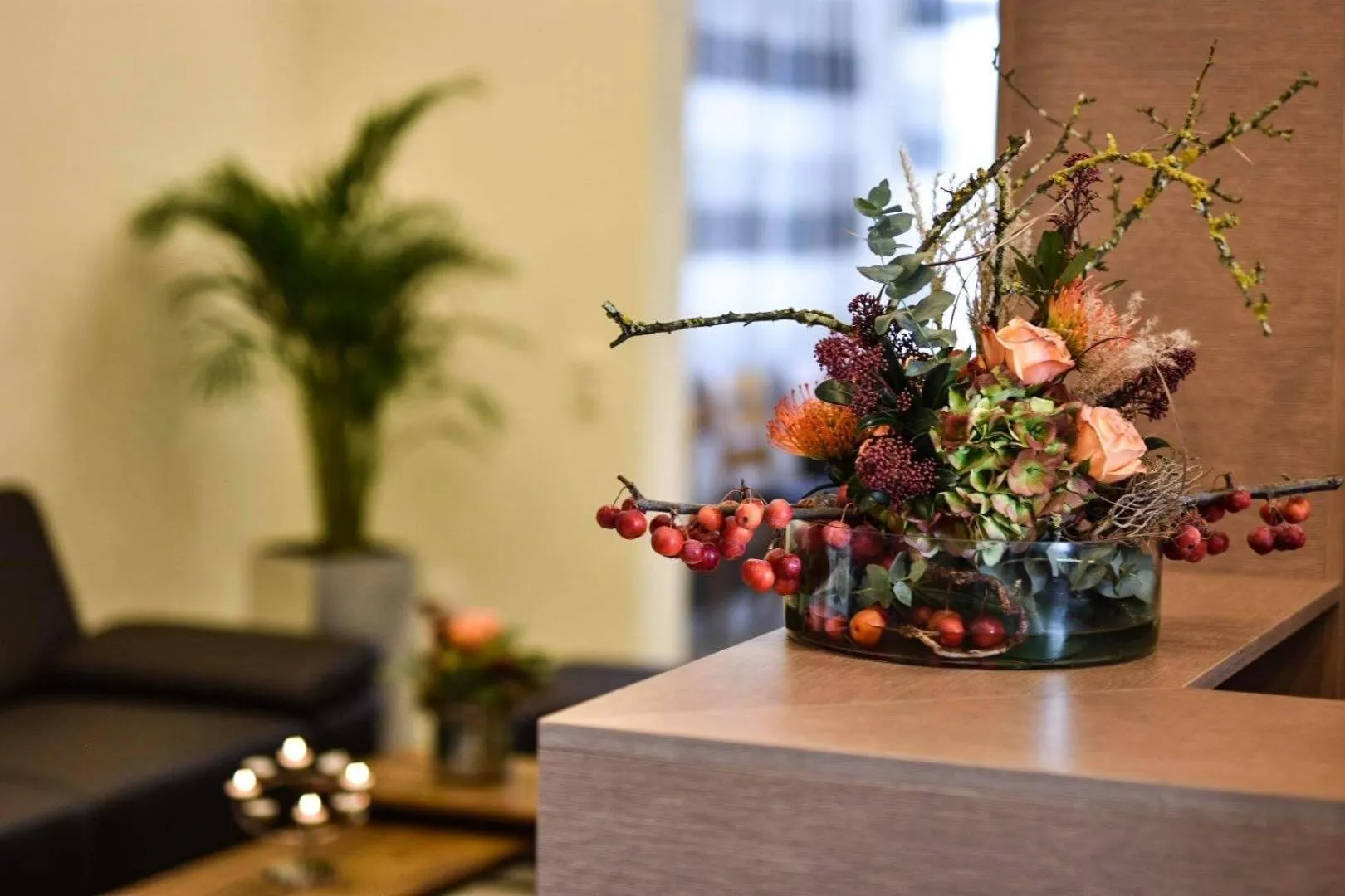 Lobby or reception in Martins Klause Airport Messe Hotel - Self Check-In