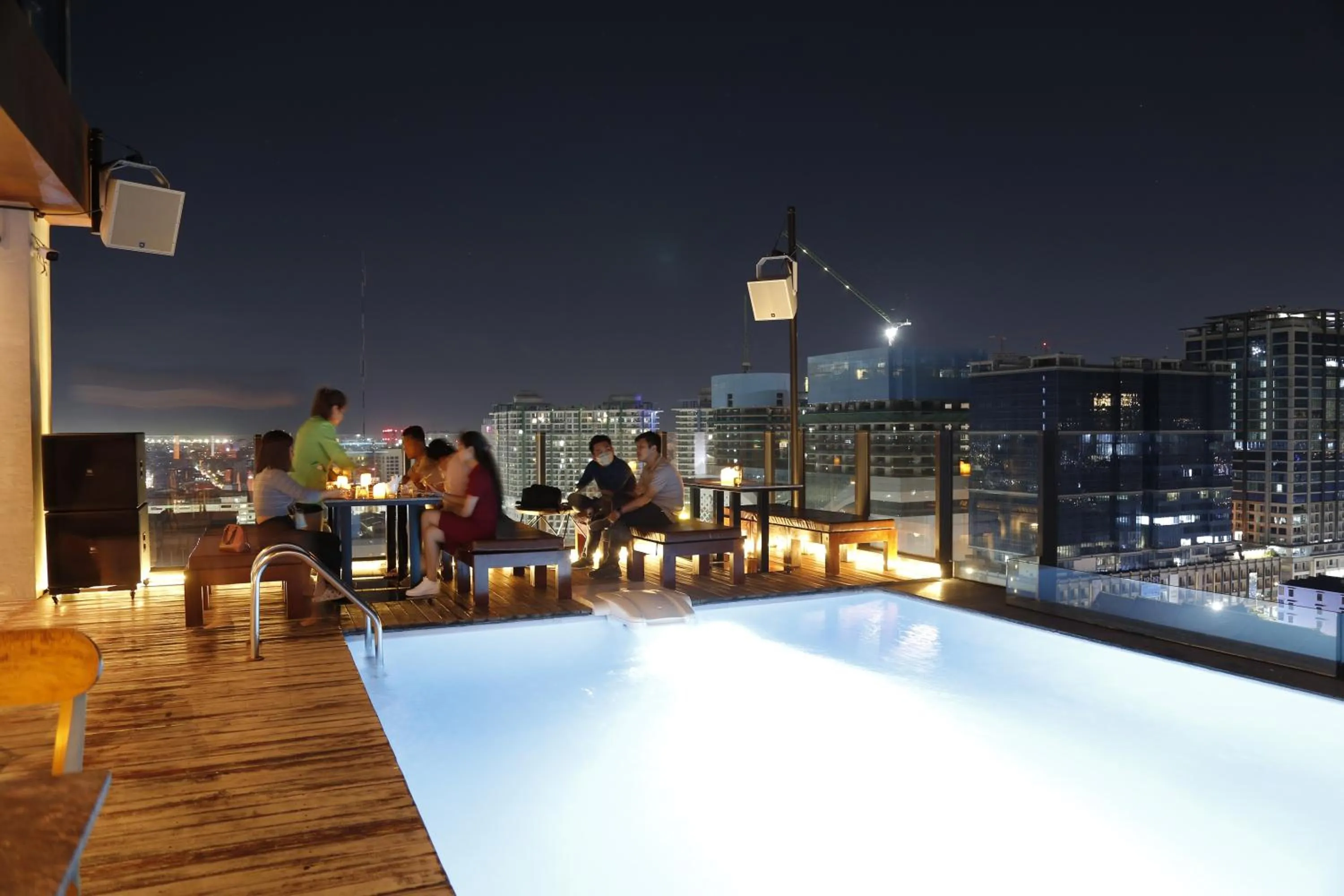 Swimming pool in SIM Boutique Hotel