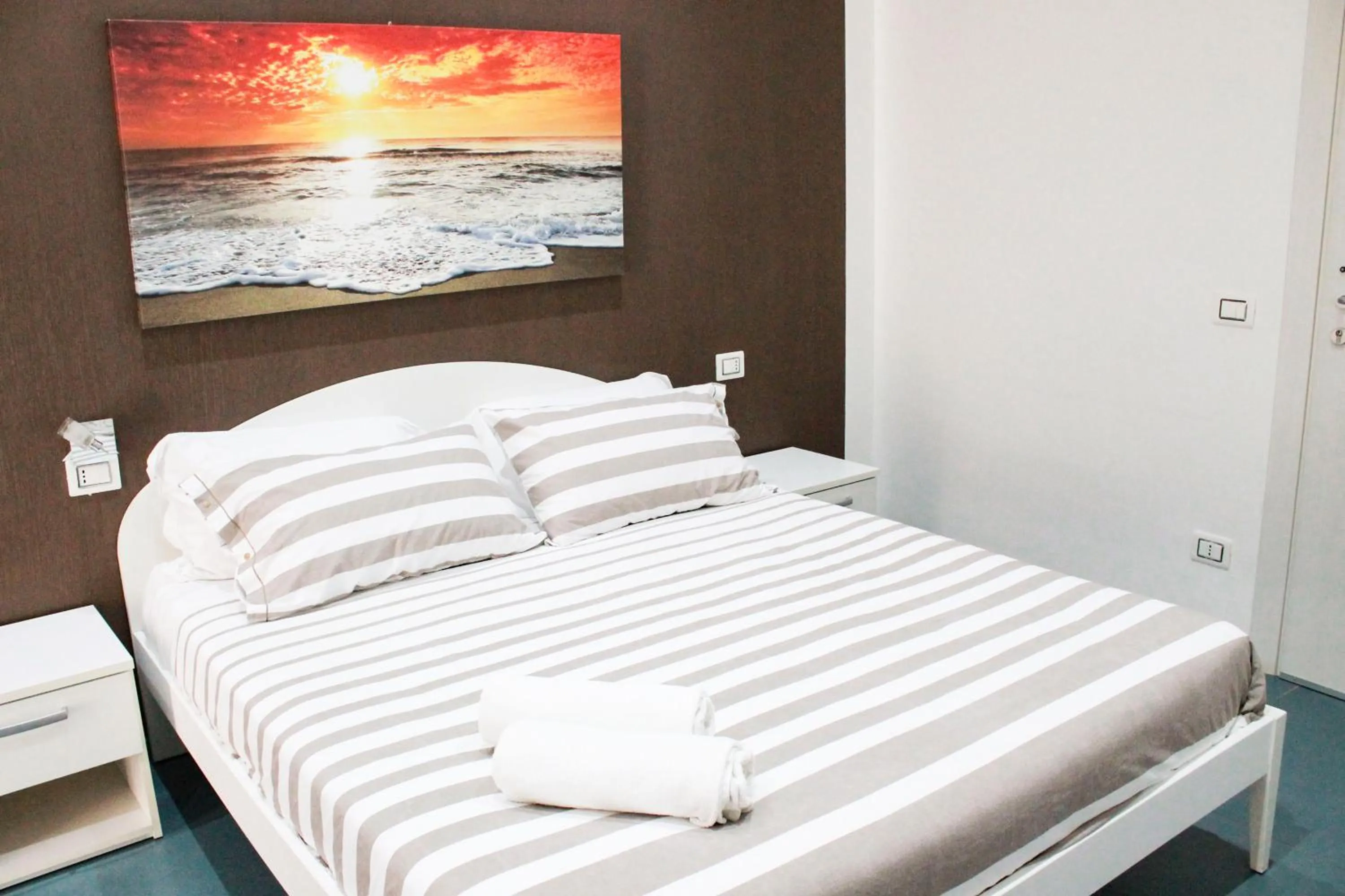 Bed in Mascalzone latino luxury rooms