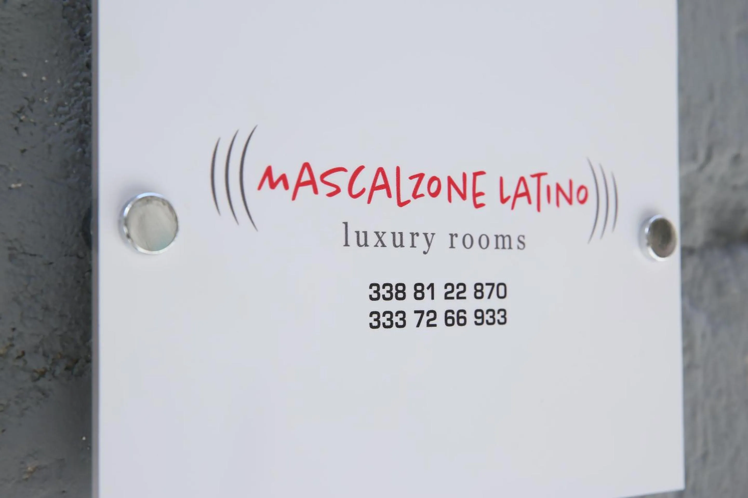 Property logo or sign in Mascalzone latino luxury rooms