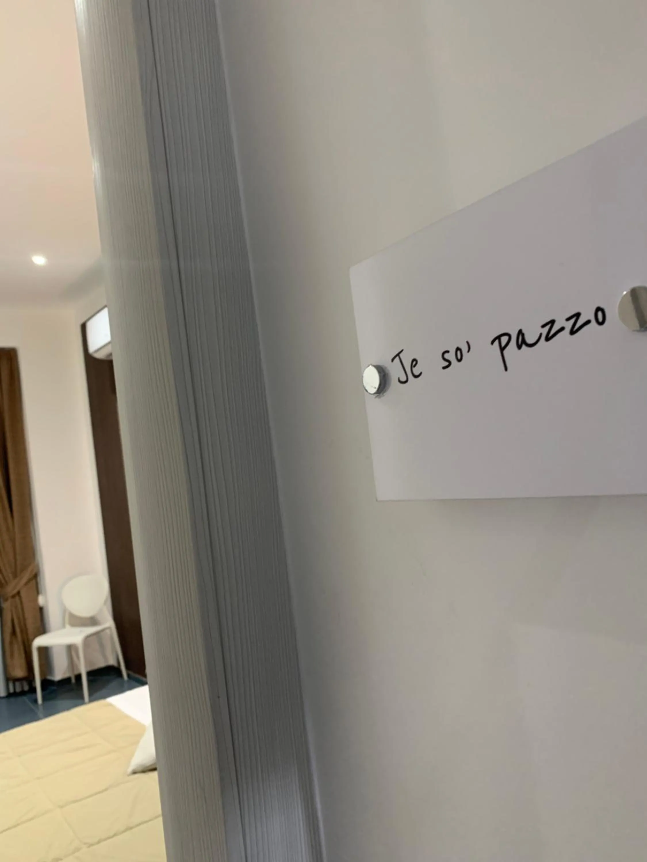 Logo/Certificate/Sign in Mascalzone latino luxury rooms