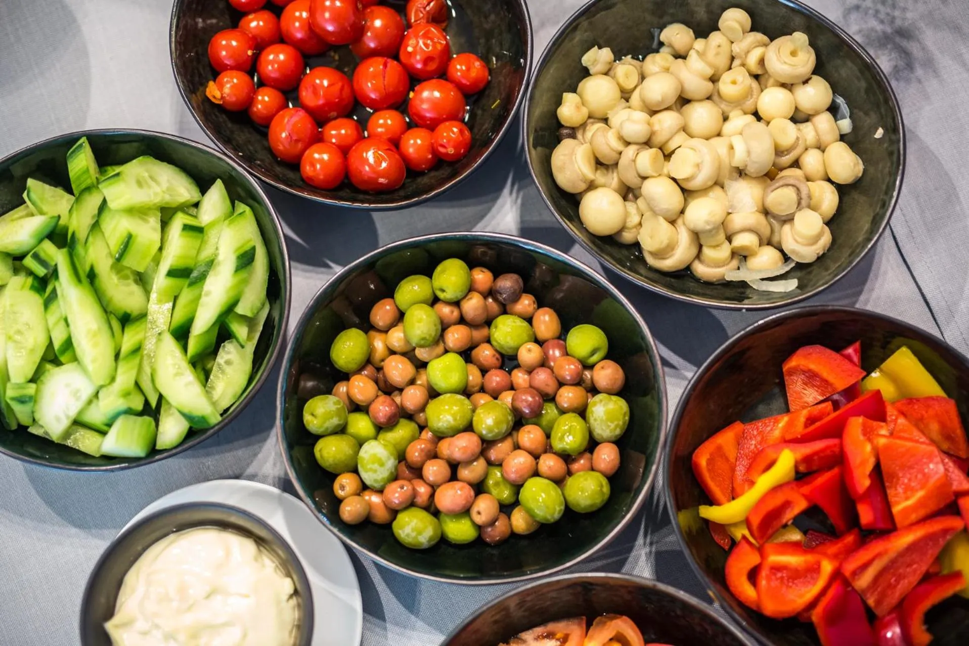 Buffet breakfast in Baltvilla