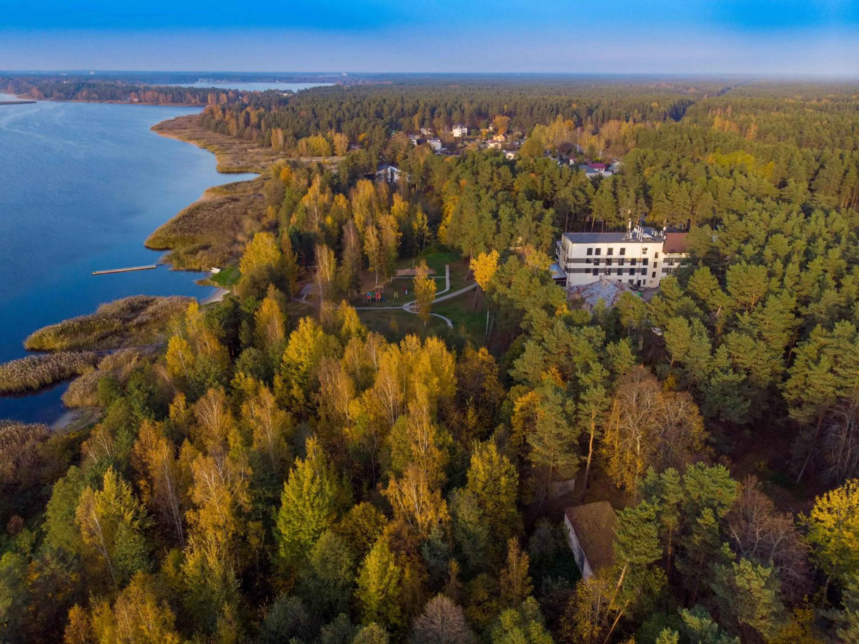 Property building in Baltvilla