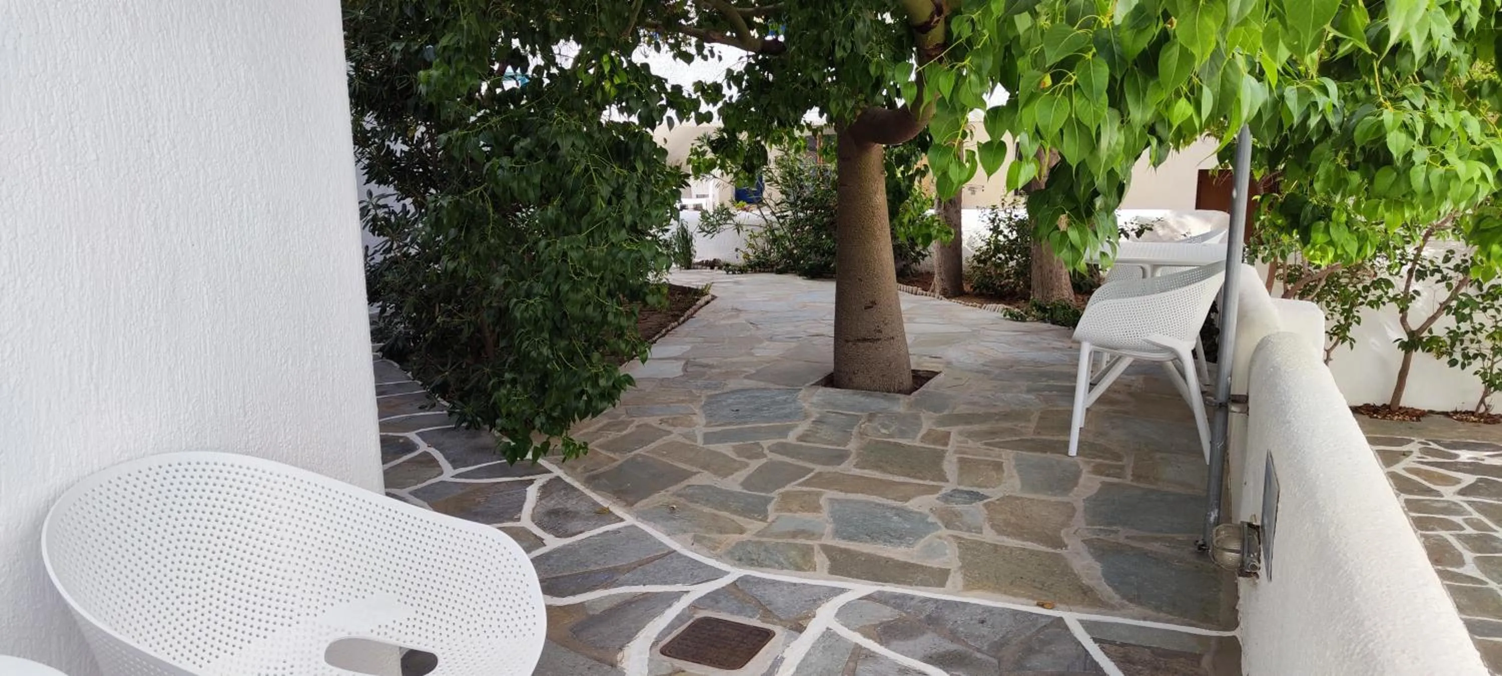 Seating area in Ragousis Apartments