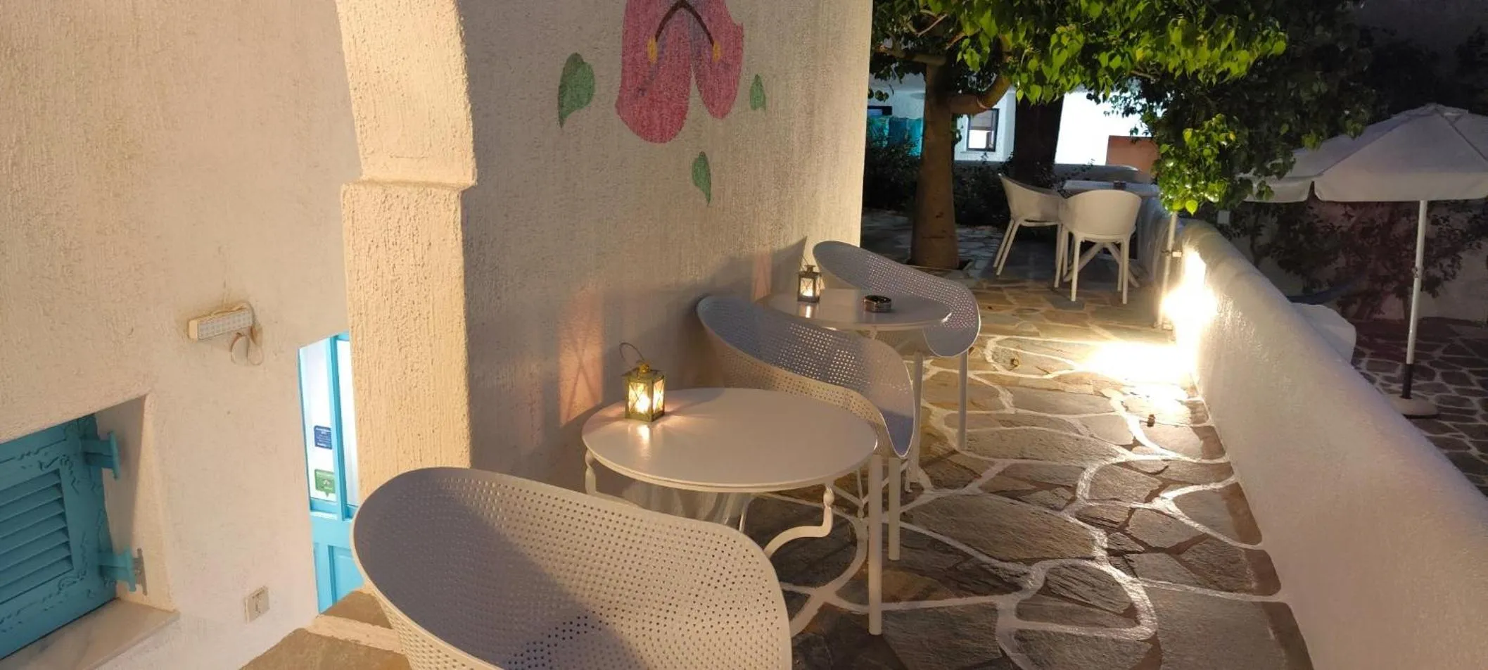 Seating area in Ragousis Apartments