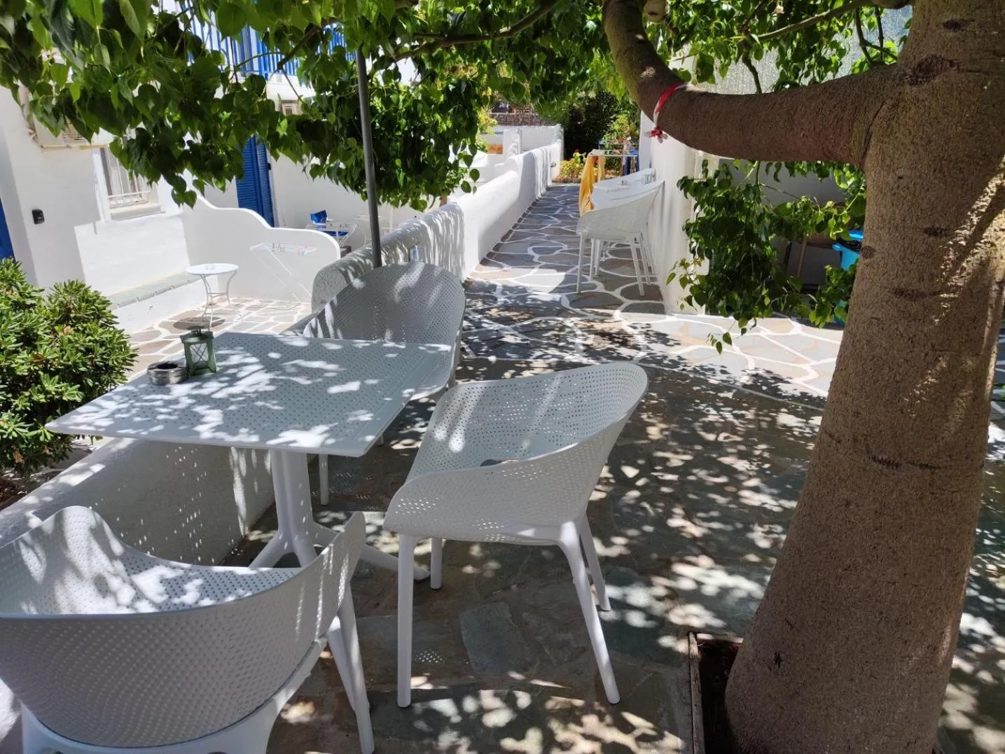 Seating area in Ragousis Apartments
