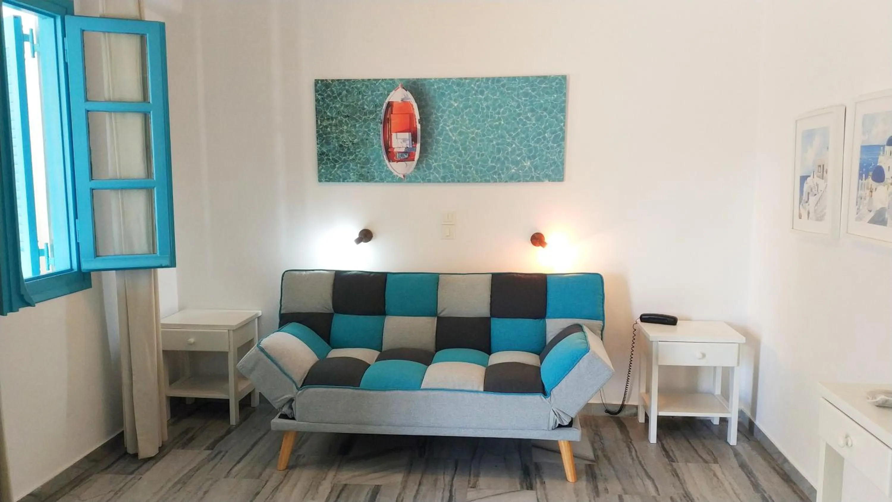 Living room in Ragousis Apartments