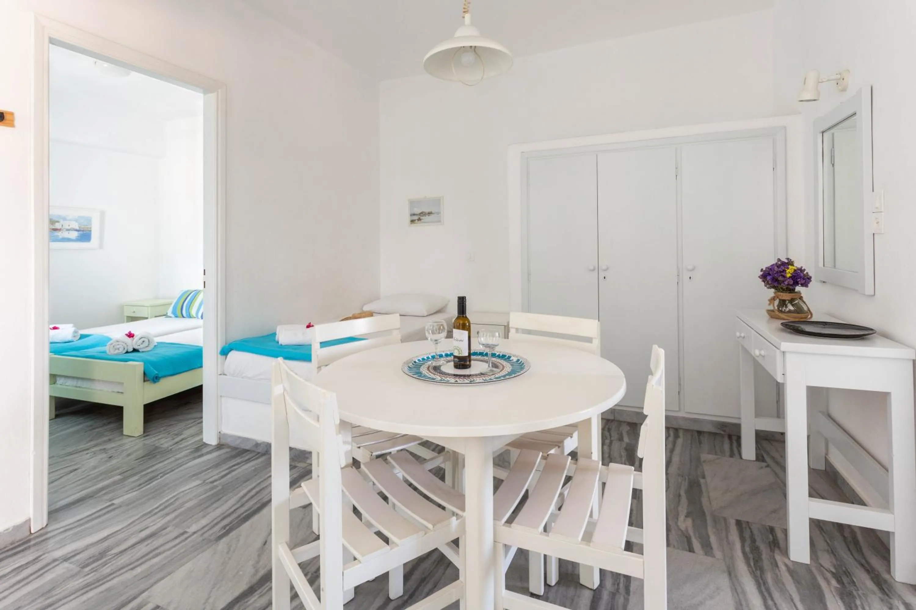 Living room in Ragousis Apartments