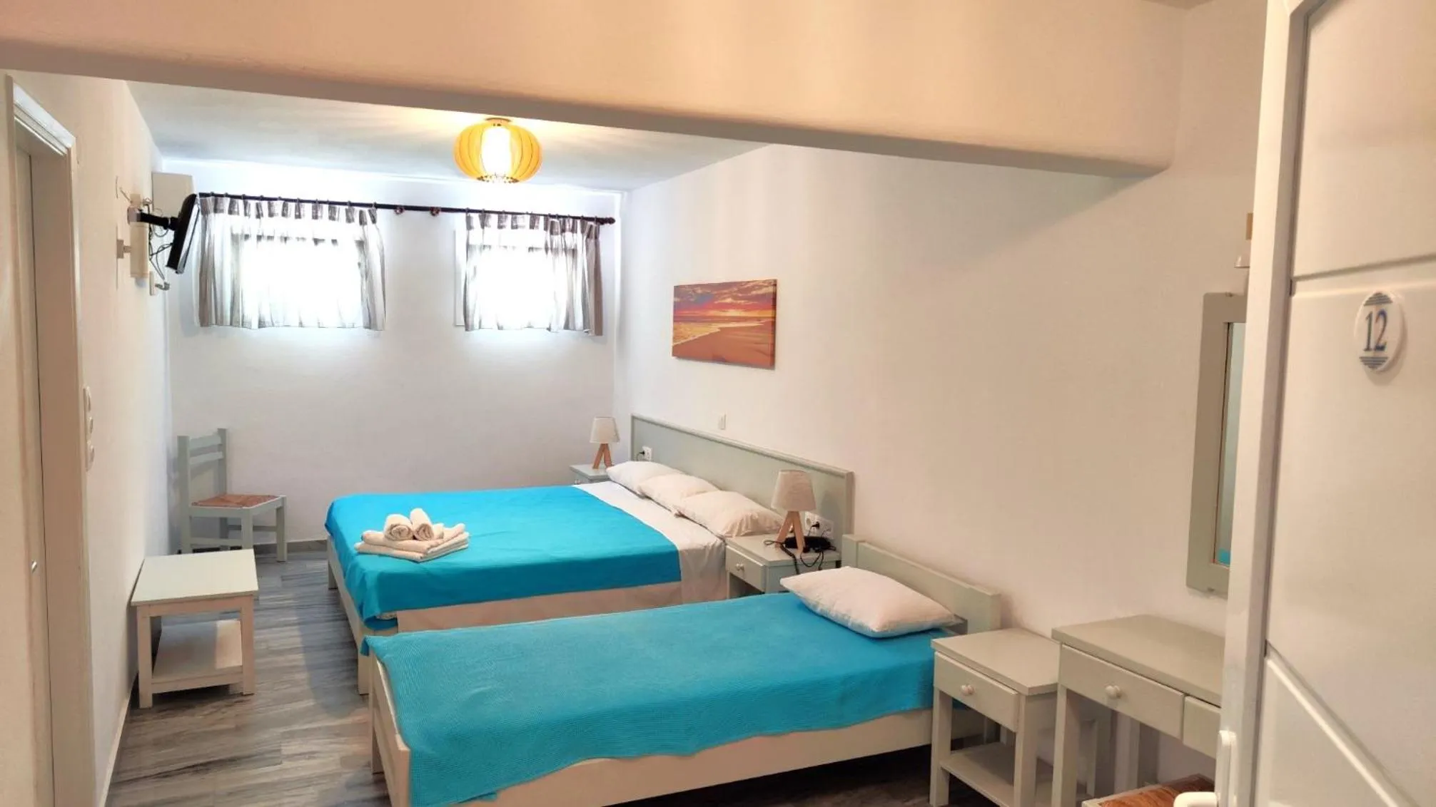 Bedroom, Bed in Ragousis Apartments