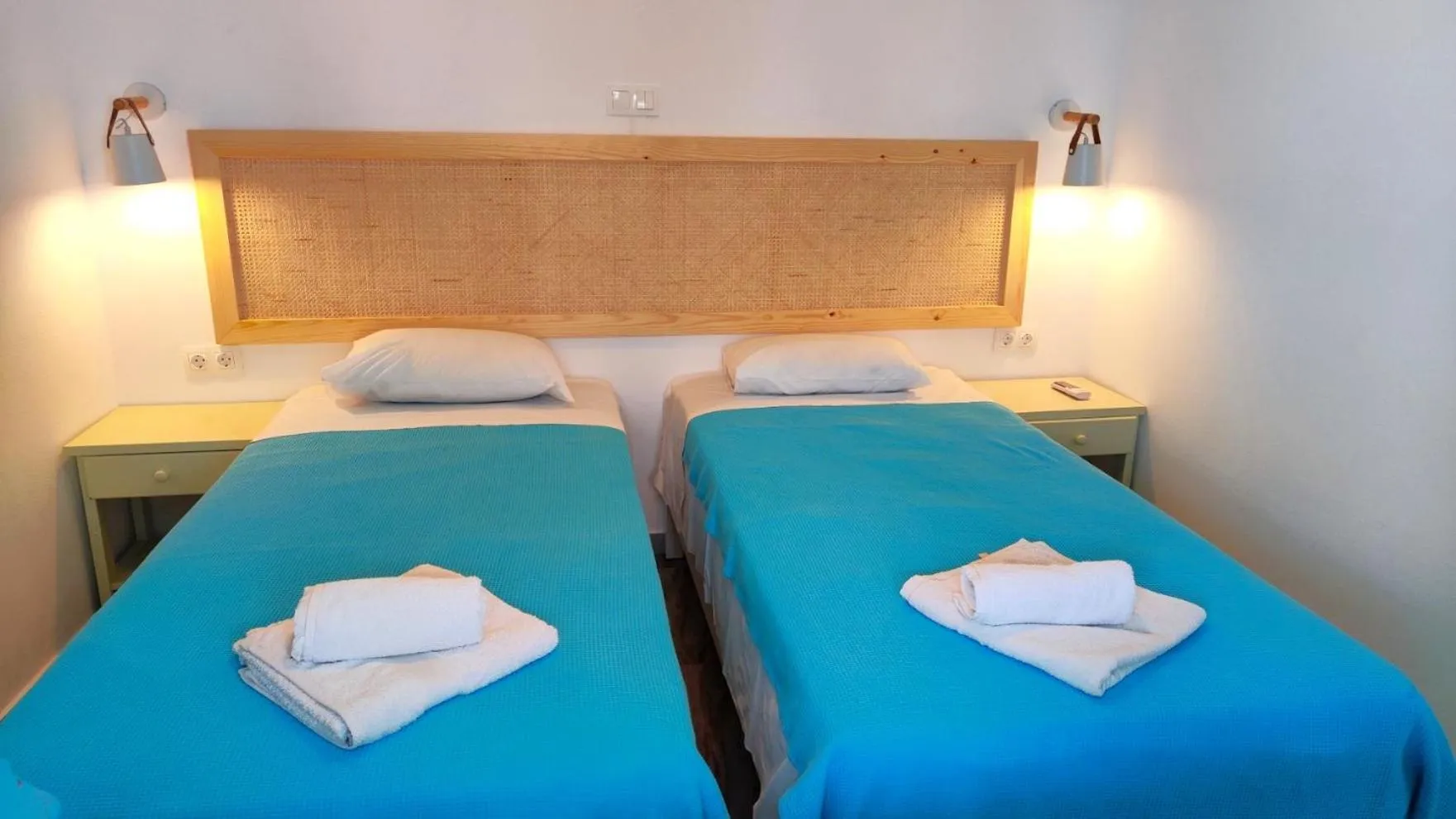 Bed in Ragousis Apartments