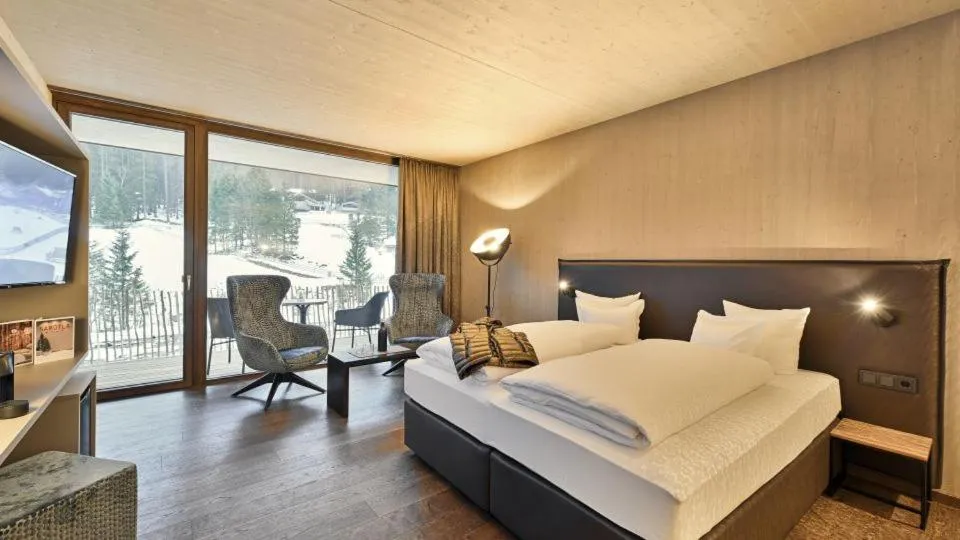 Bed in Aktiv-Hotel Sarotla