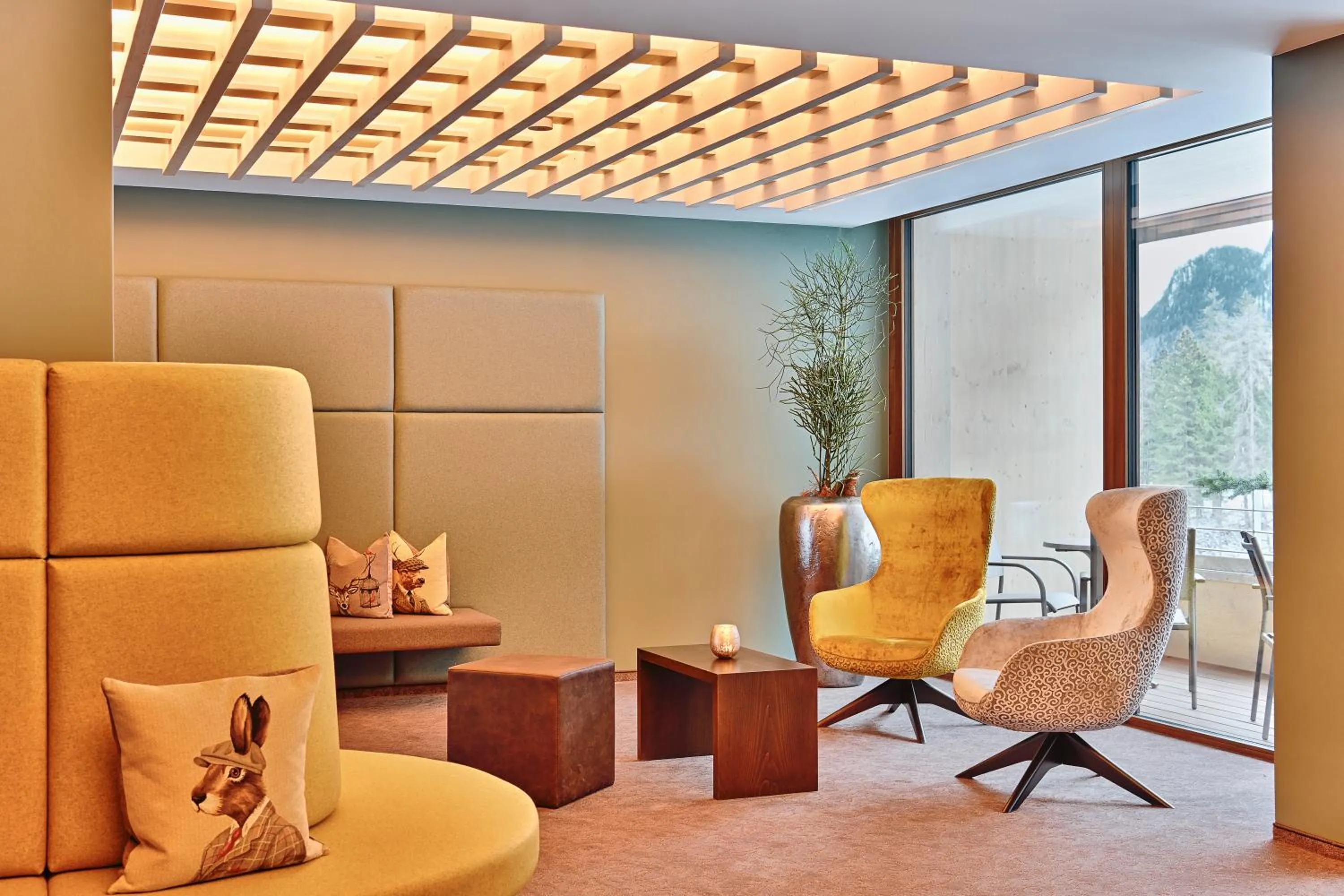 Lobby or reception in Aktiv-Hotel Sarotla