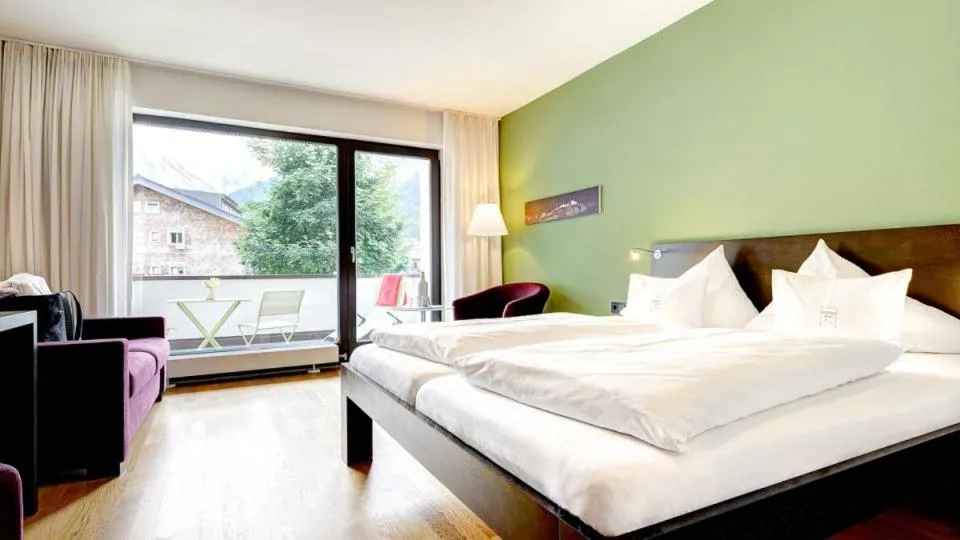 Bed in Aktiv-Hotel Sarotla