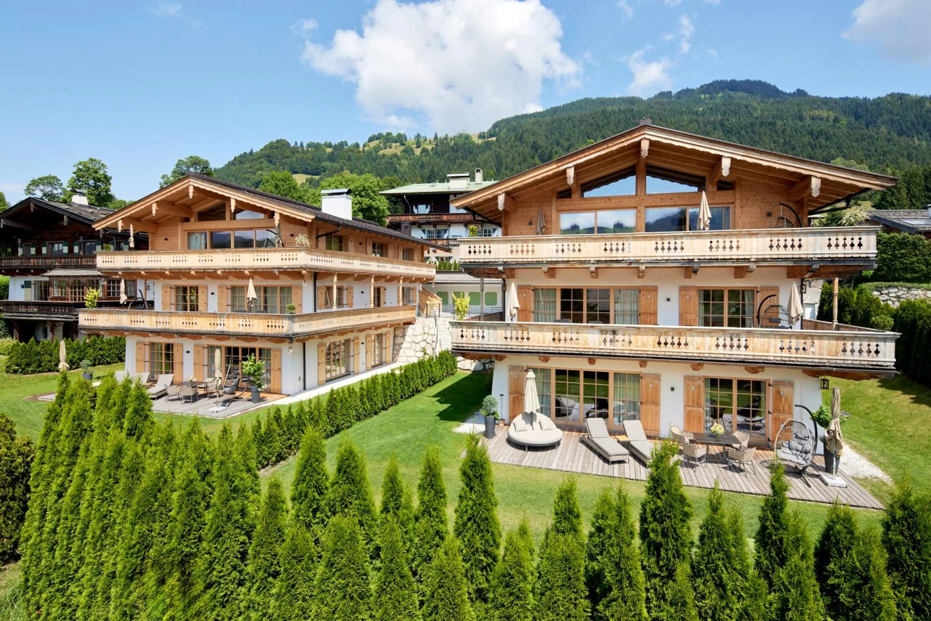 Property building in Tennerhof Luxury Chalets