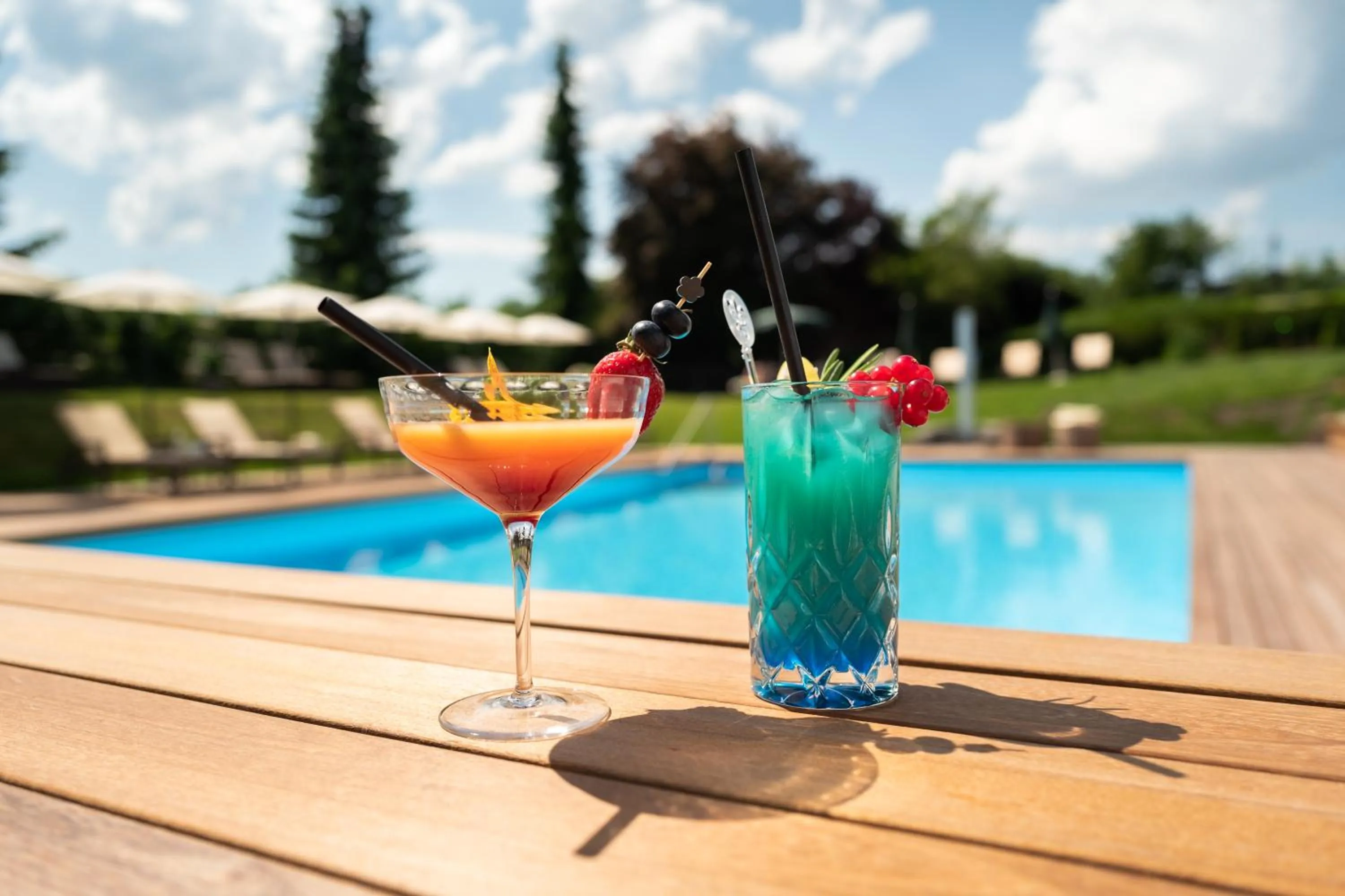 Swimming pool in Tennerhof Luxury Chalets