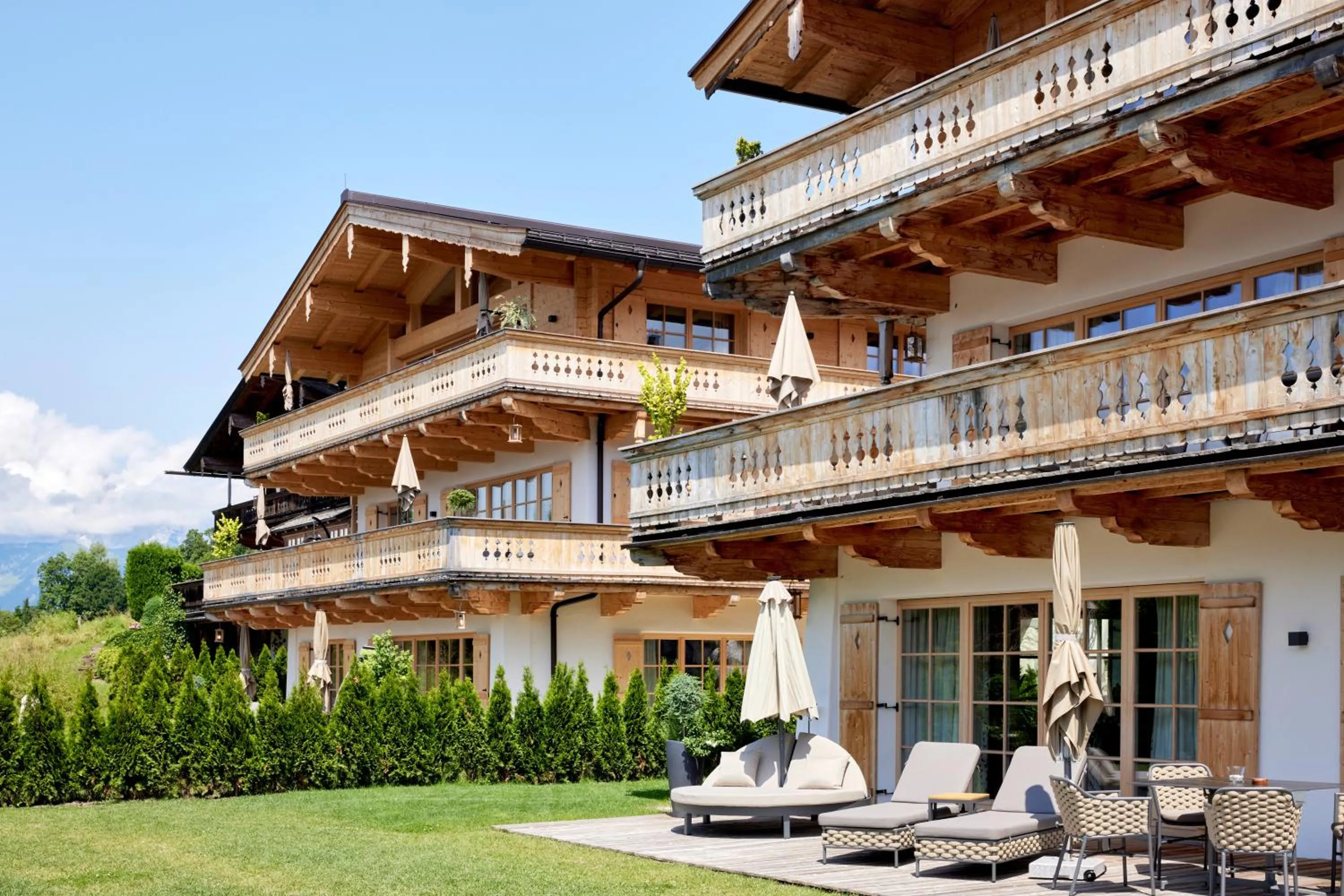 Property building in Tennerhof Luxury Chalets