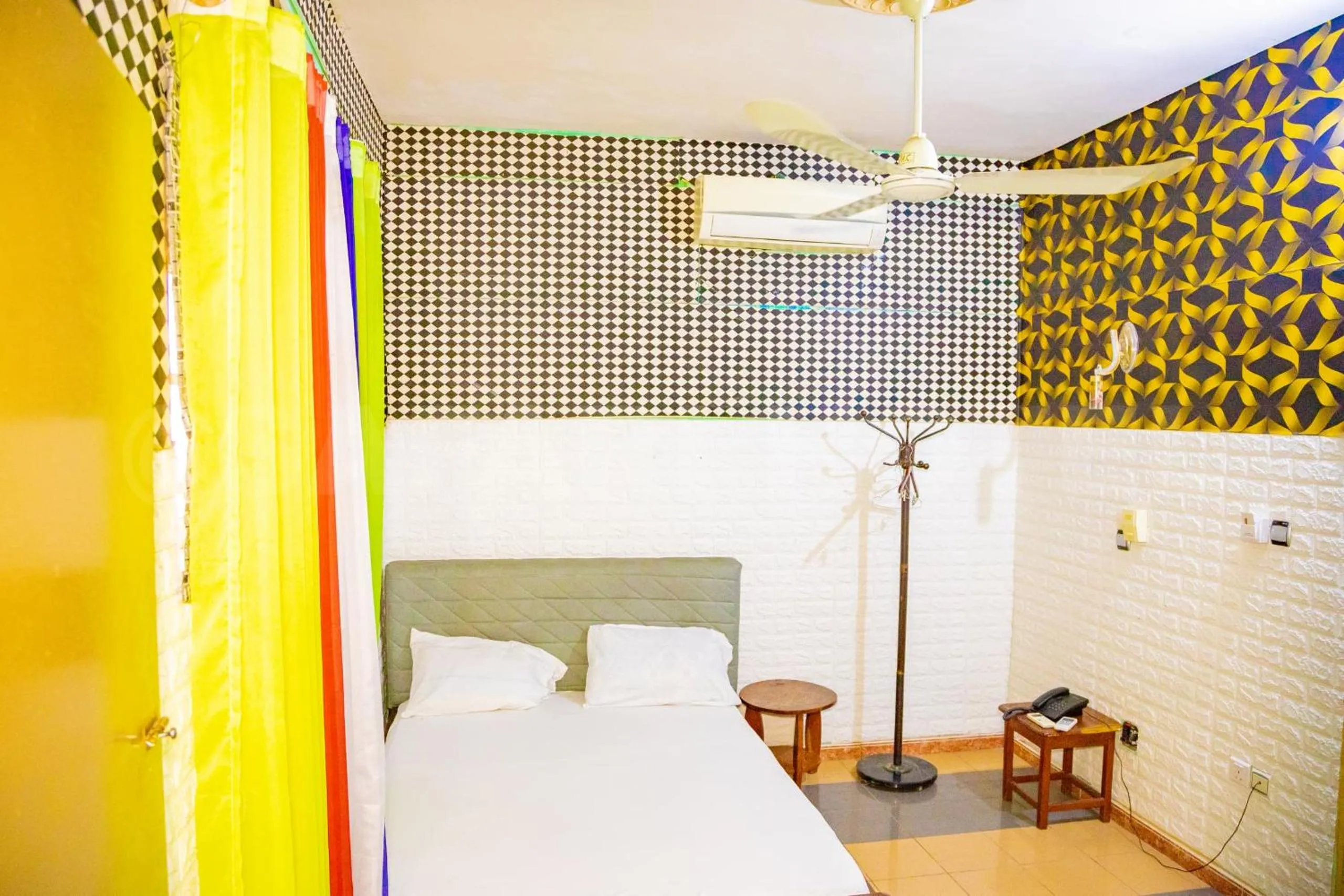 Bed in Hotel Safari COTONOU