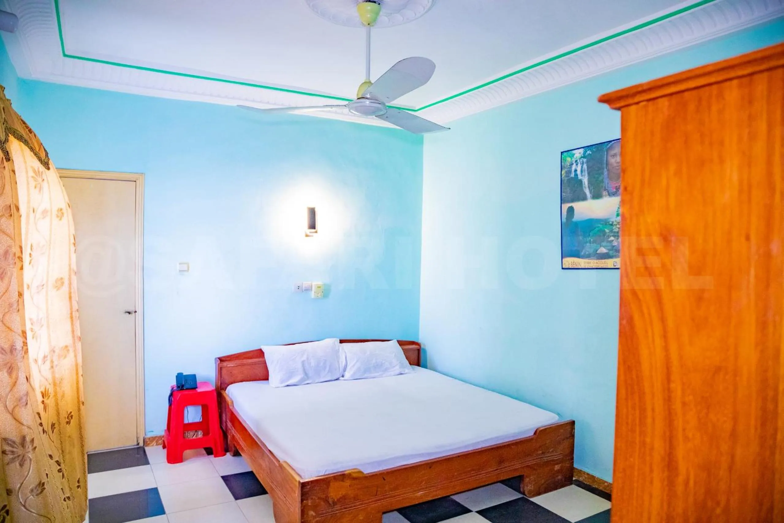 Bed in Hotel Safari COTONOU