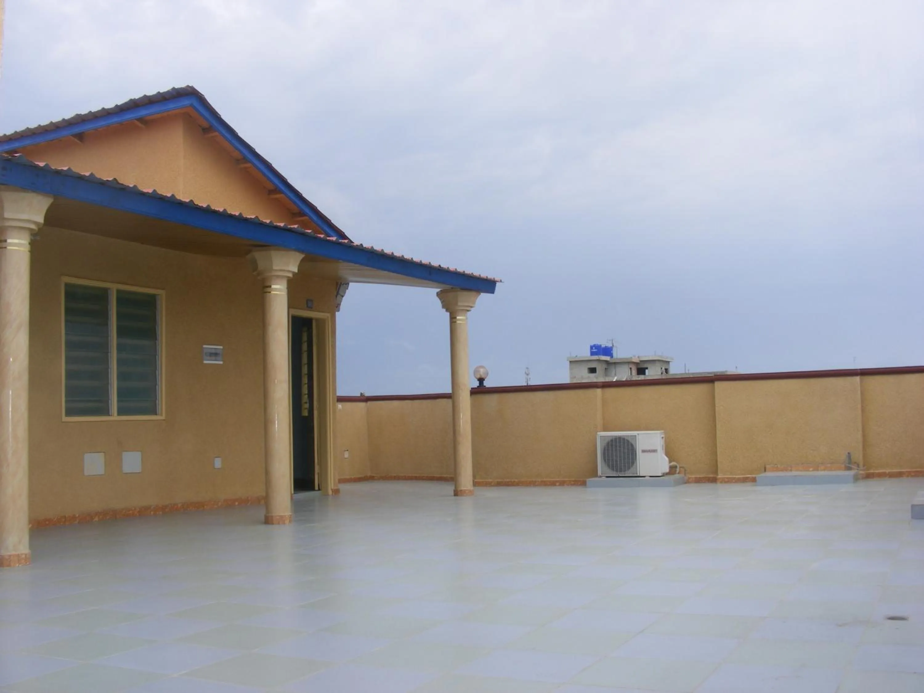 Balcony/Terrace in Hotel Safari COTONOU